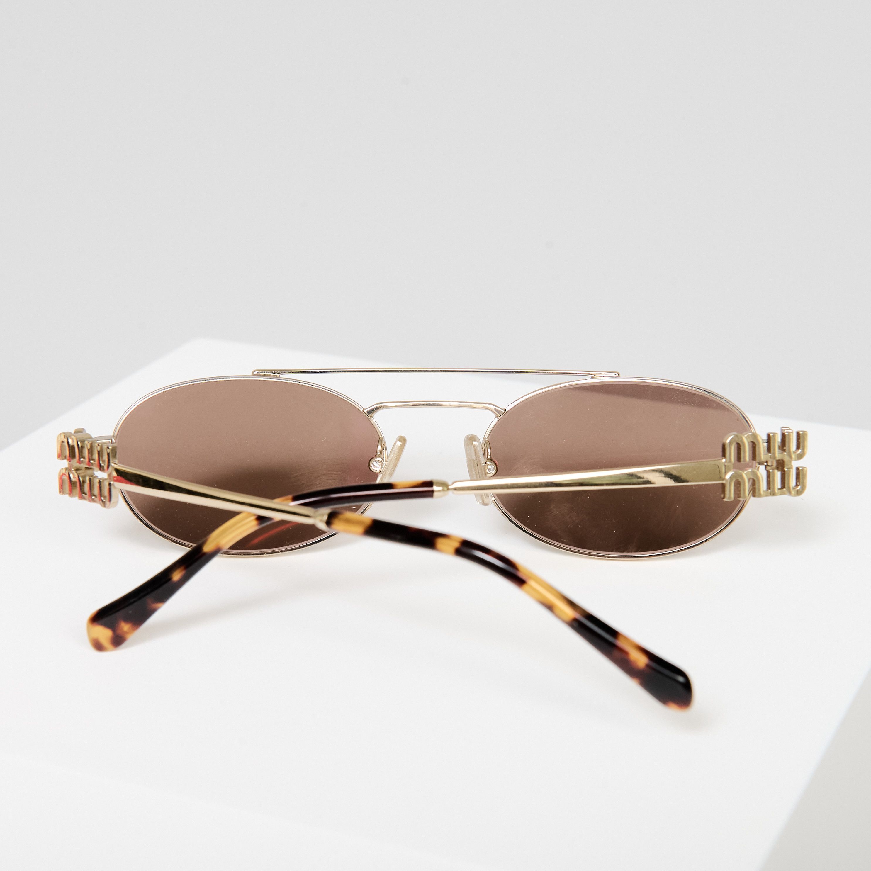 Miu Miu MIU MIU 0MU 54ZS ZVN70D Size ONE SIZE - 8 Thumbnail
