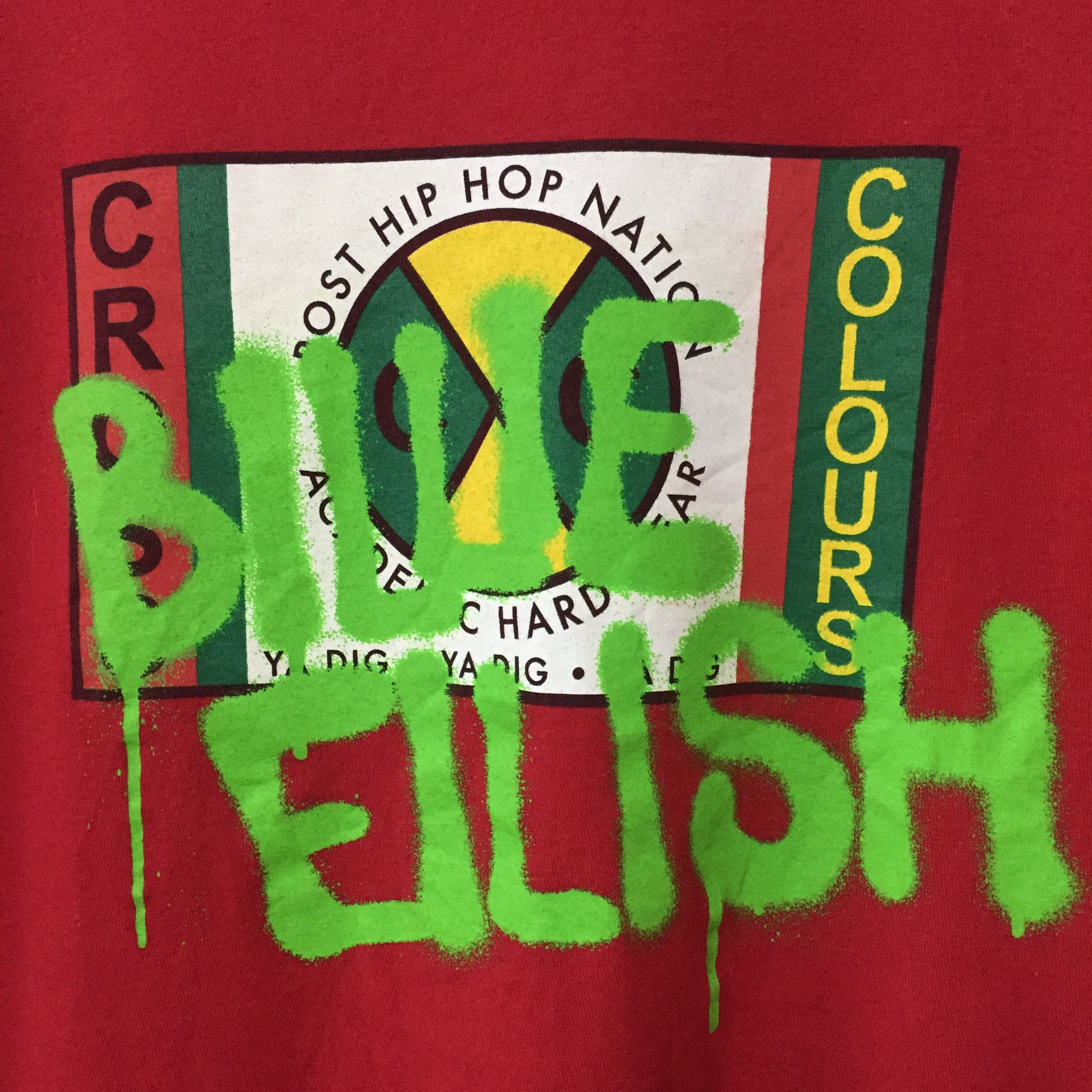 Cross Colours BILLIE EILISH CROSS COLOURS CXC POST HIP HOP NATION TSHIRT Size US M / EU 48-50 / 2 - 6 Thumbnail