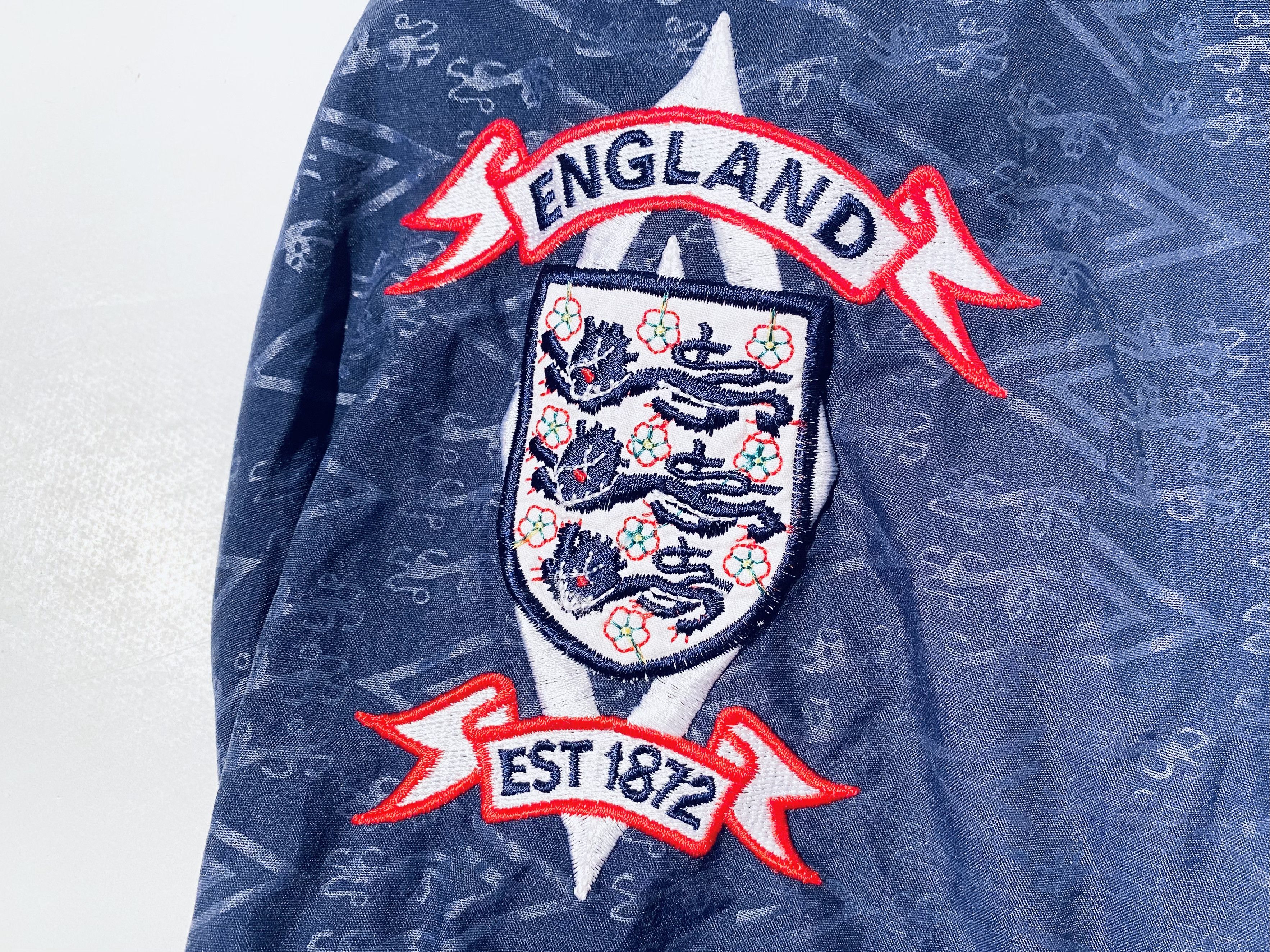 Umbro England Training Tracksuit 1990 / 1992 Umbro 90/92 Size US M / EU 48-50 / 2 - 8 Thumbnail
