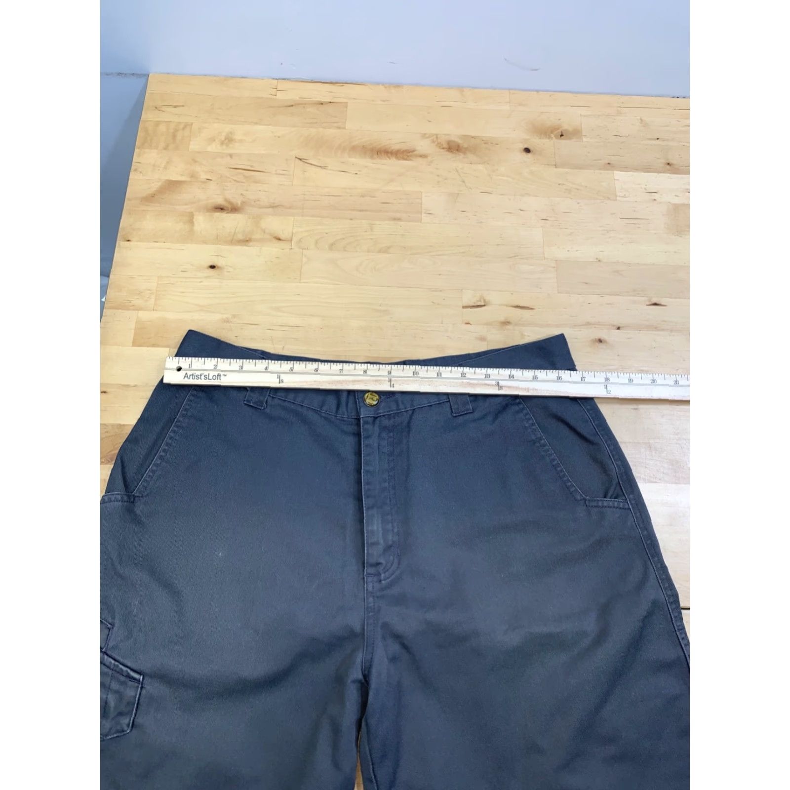 Rusty VINTAGE Rusty Cargo Shorts Men 33 Gray Cargo Short(s) Regular 33 in Gray Summer Casual Surf Skate 13017 Mens Size US 33 - 6 Thumbnail