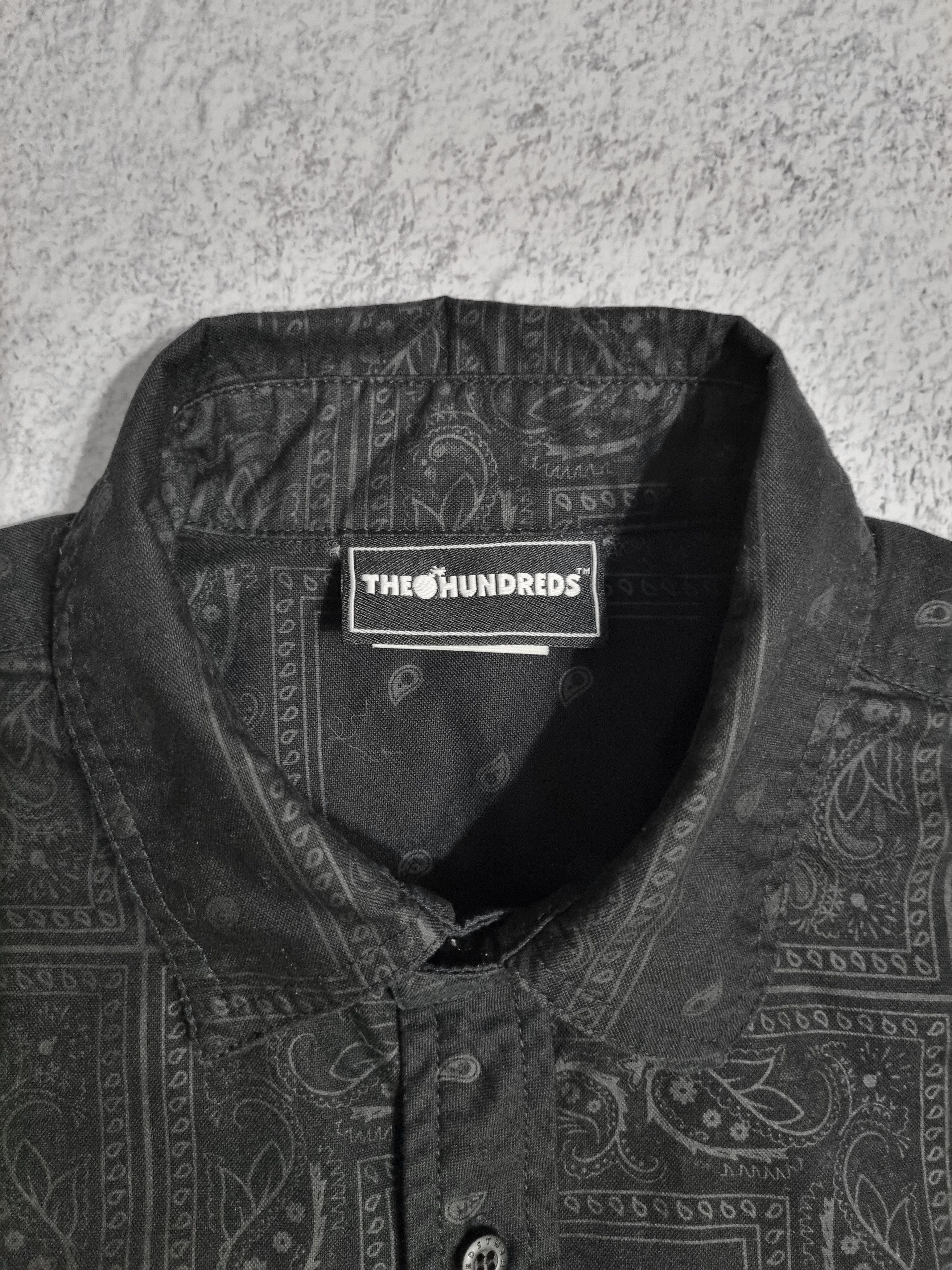 The Hundreds × Vintage The Hundreds Paisley Print Gangsta Shirt Size US XL / EU 56 / 4 - 6 Thumbnail