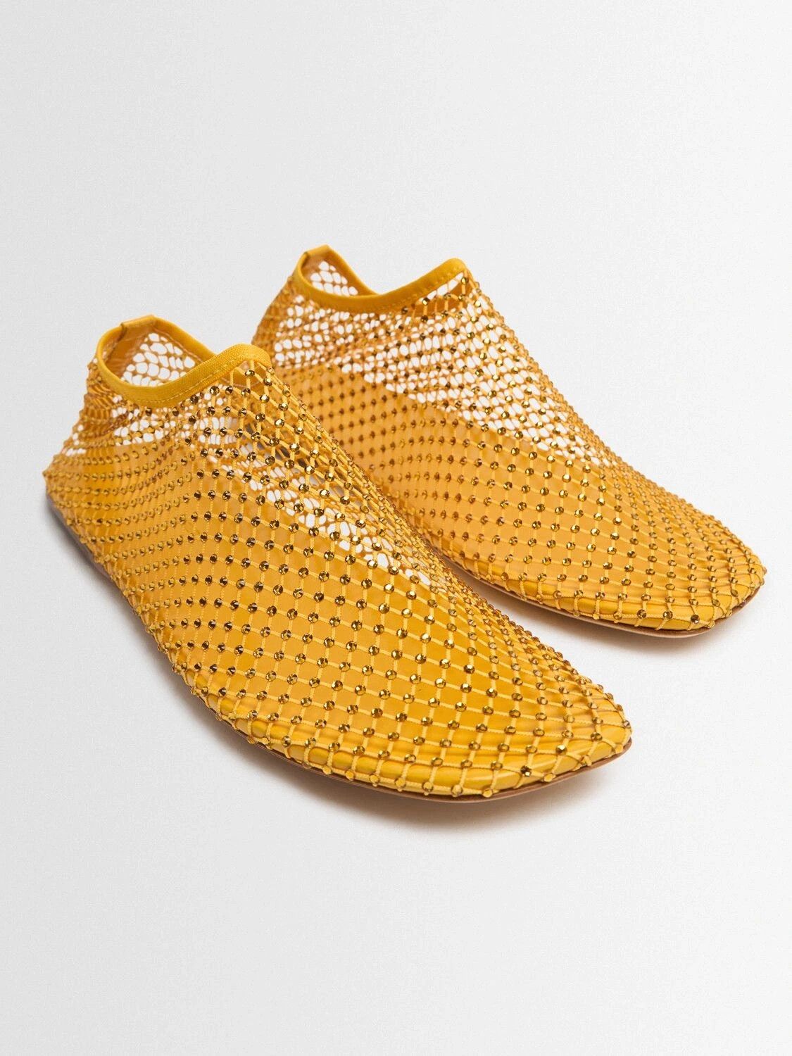 Christopher Esber CHRISTOPHER ESBER Orange Leather Flats New & Authentic Size US 8 / IT 38 - 2 Thumbnail