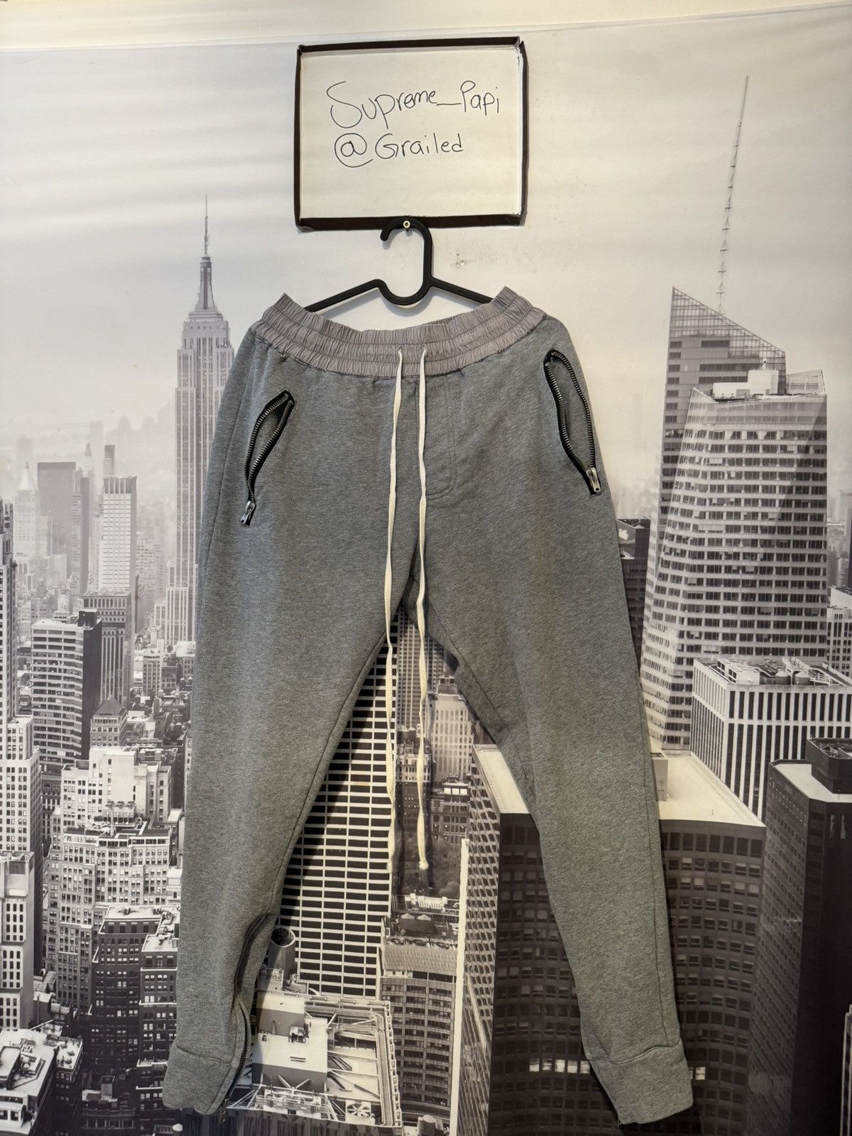 Fear of God 💥 FOG Fear of God Collection Two Joggers Grey SZ Medium🔥 Size US 30 / EU 46 - 1 Thumbnail
