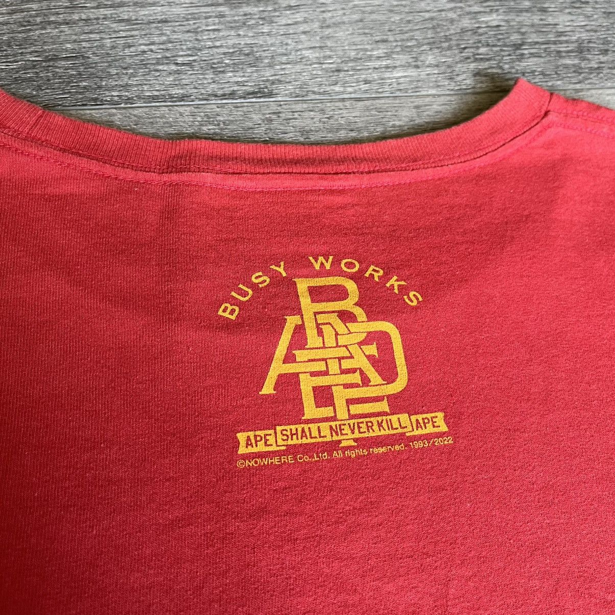 Bape Rare A Bathing Ape Bape Jazz Quartet Busy Works Logo T Shirt Size US XXL / EU 58 / 5 - 3 Thumbnail