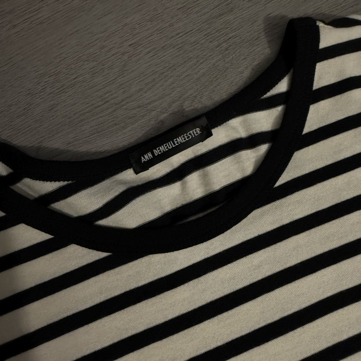 Ann Demeulemeester Ann Demeulemeester Aimar Striped Tee Size US S / EU 44-46 / 1 - 3 Thumbnail
