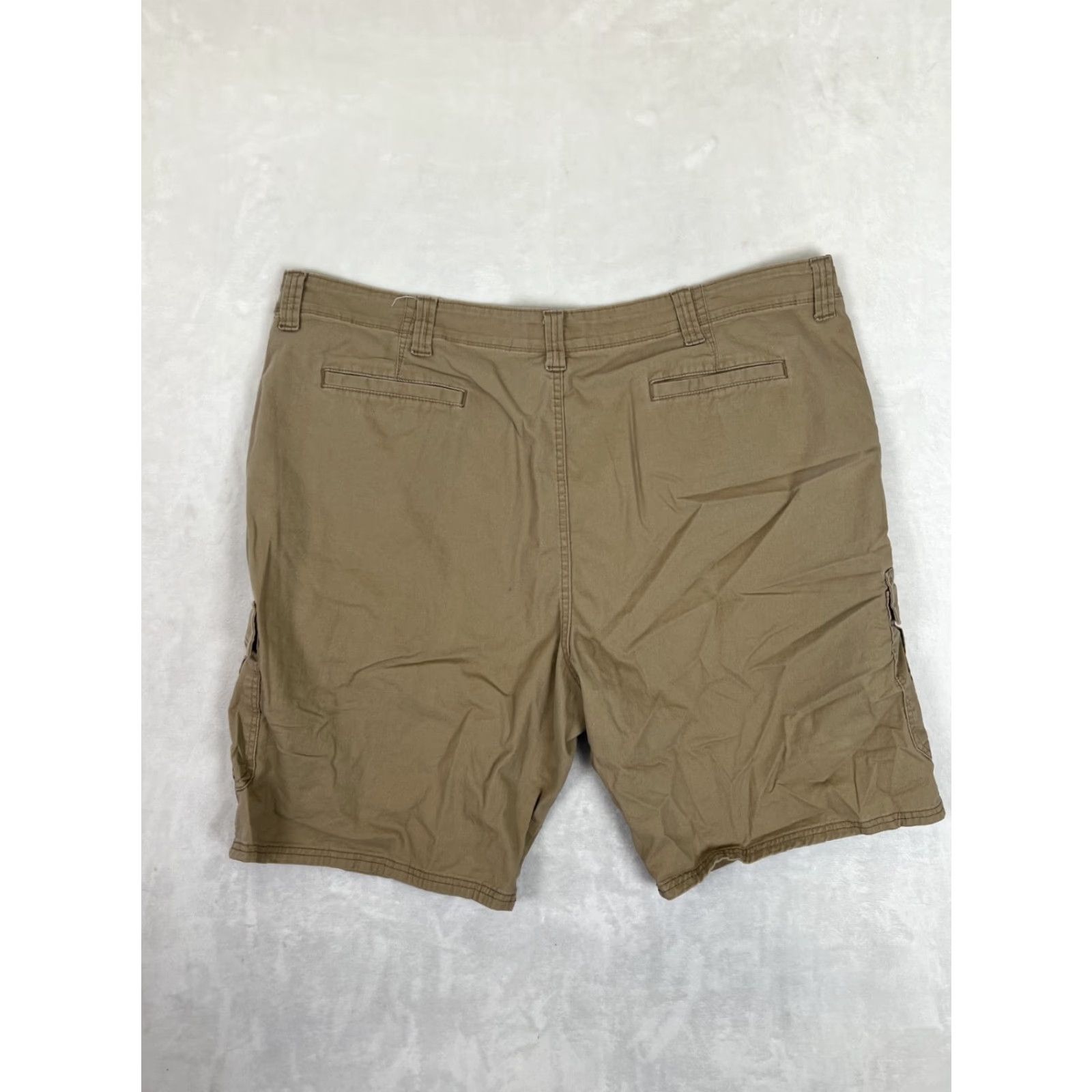 Wrangler Wrangler Shorts Mens 46 Cargo Stretch 10 Inseam Beige Camouflage Pockets Cotton Spandex Cargo Pocket Relaxed Size US 30 / EU 46 - 6 Thumbnail