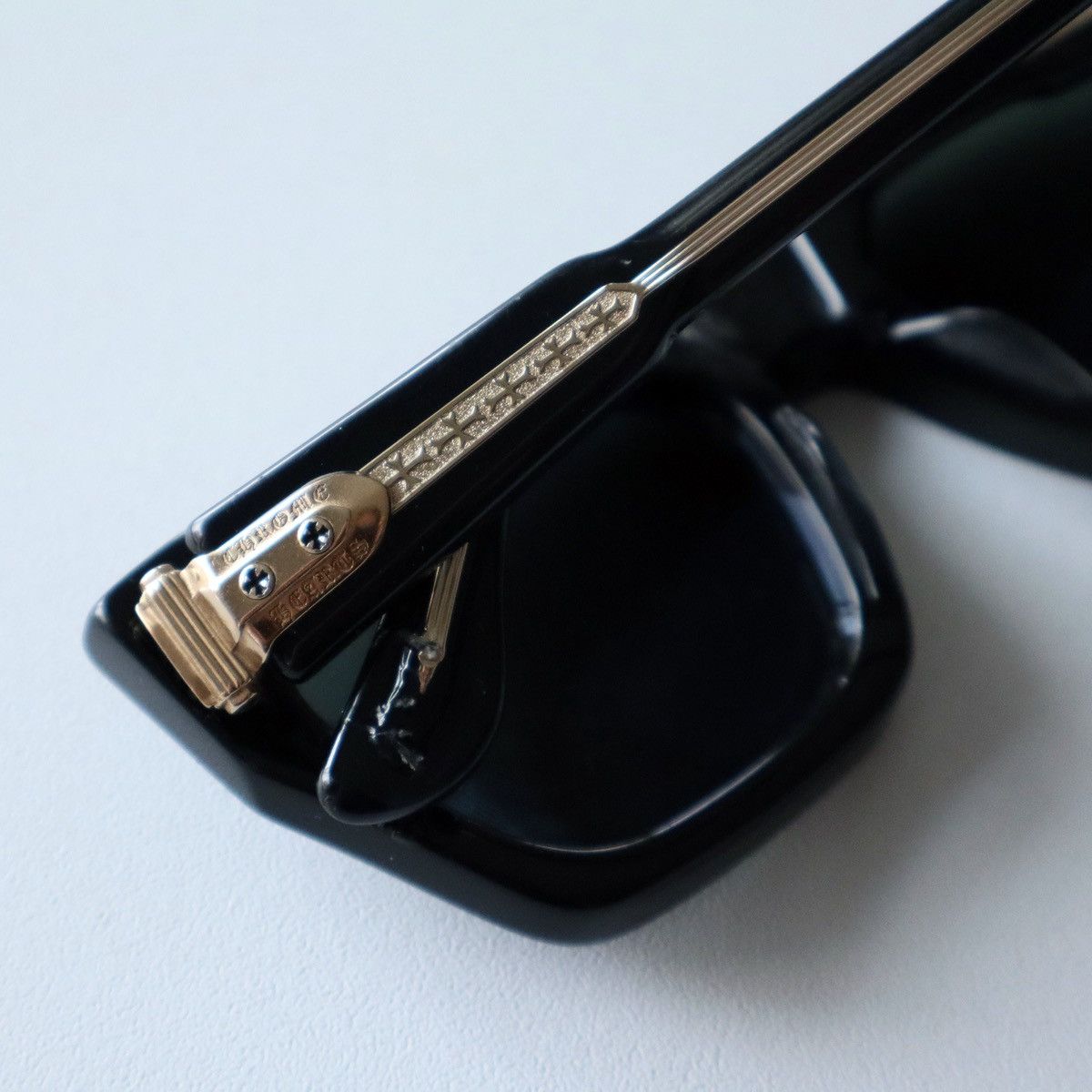 Chrome Hearts Chrome Hearts Jelly & Jam Gold Sunglasses Size ONE SIZE - 10 Thumbnail