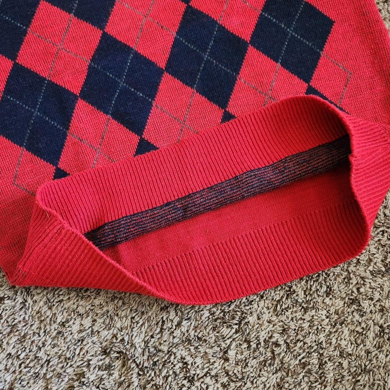 Van Heusen Vintage Plaid Knit Sweater Vest 90s Van Heusen Preppy Size US M / EU 48-50 / 2 - 4 Thumbnail
