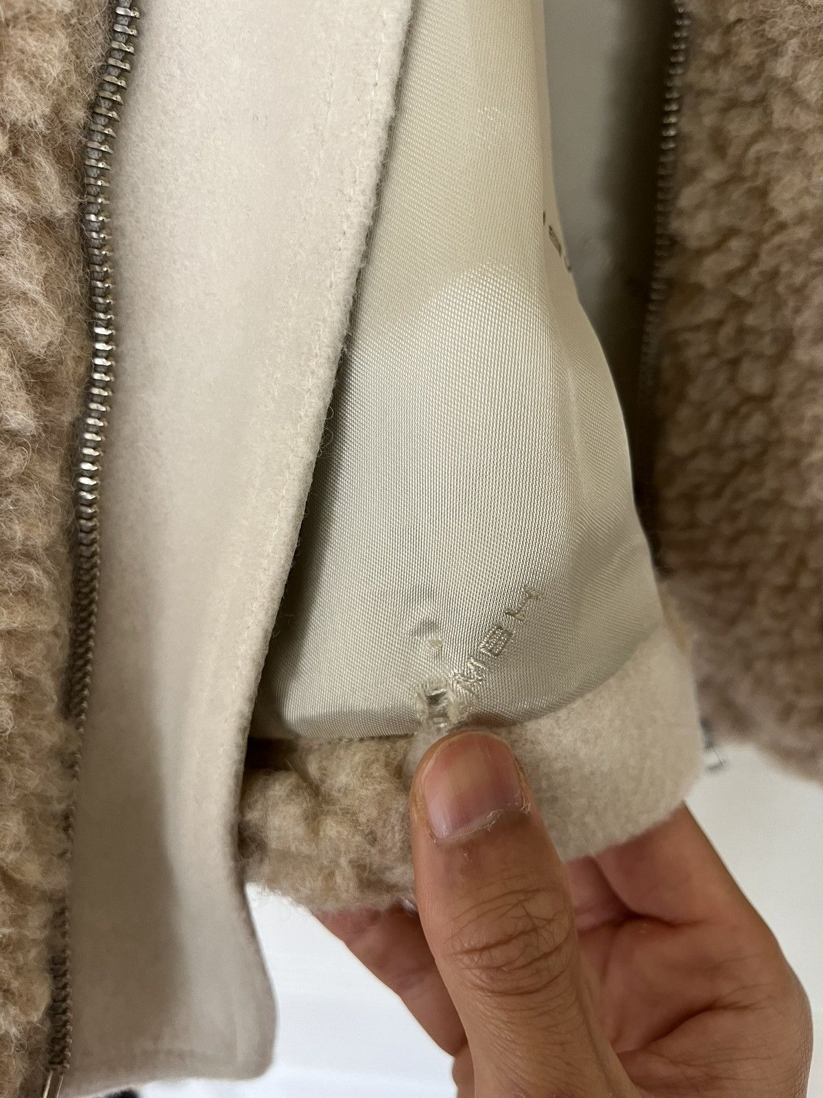 GmbH GmbH Ercan Wool Fleece Jacket Size US S / EU 44-46 / 1 - 3 Thumbnail