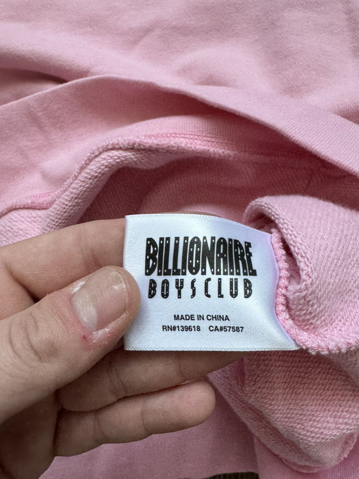 Billionaire Boys Club Billionaire Boys Club men’s M pink hoodie Size US M / EU 48-50 / 2 - 8 Thumbnail