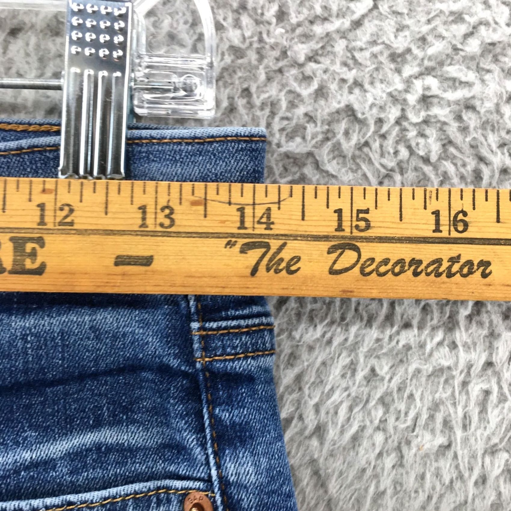 Gap GAP True Skinny Jeans Womens 27 Blue Dark Denim Mid Rise Zip Fly Jeans Size 27" / US 4 / IT 40 - 5 Thumbnail
