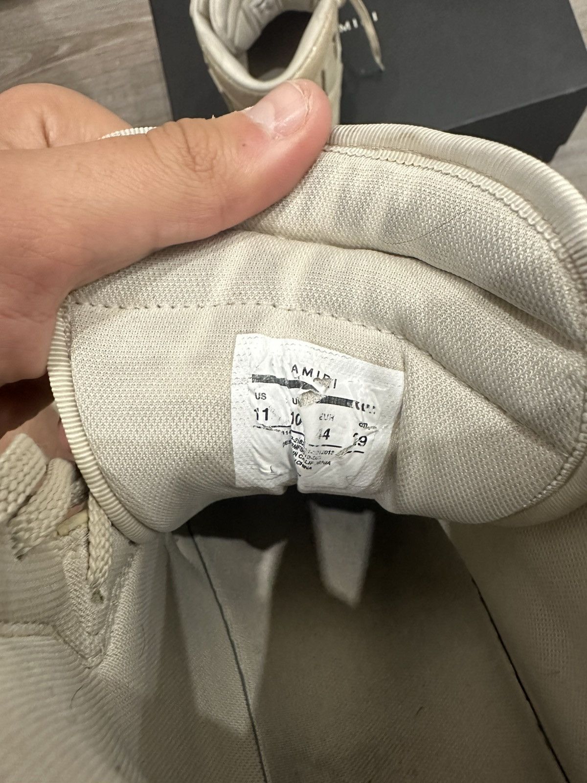 Amiri Amiri Skeleton Size US 11 / EU 44 - 6 Thumbnail