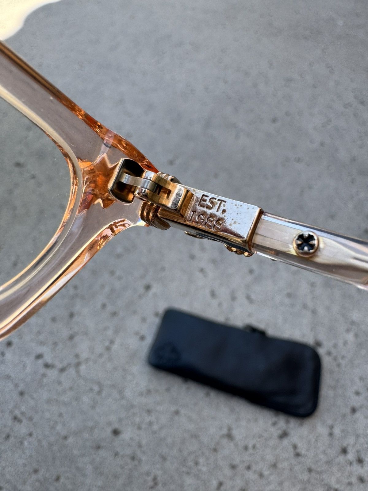 Chrome Hearts Chrome Heart Ed-U-Cuntation 22k Gold Glasses Size ONE SIZE - 6 Thumbnail