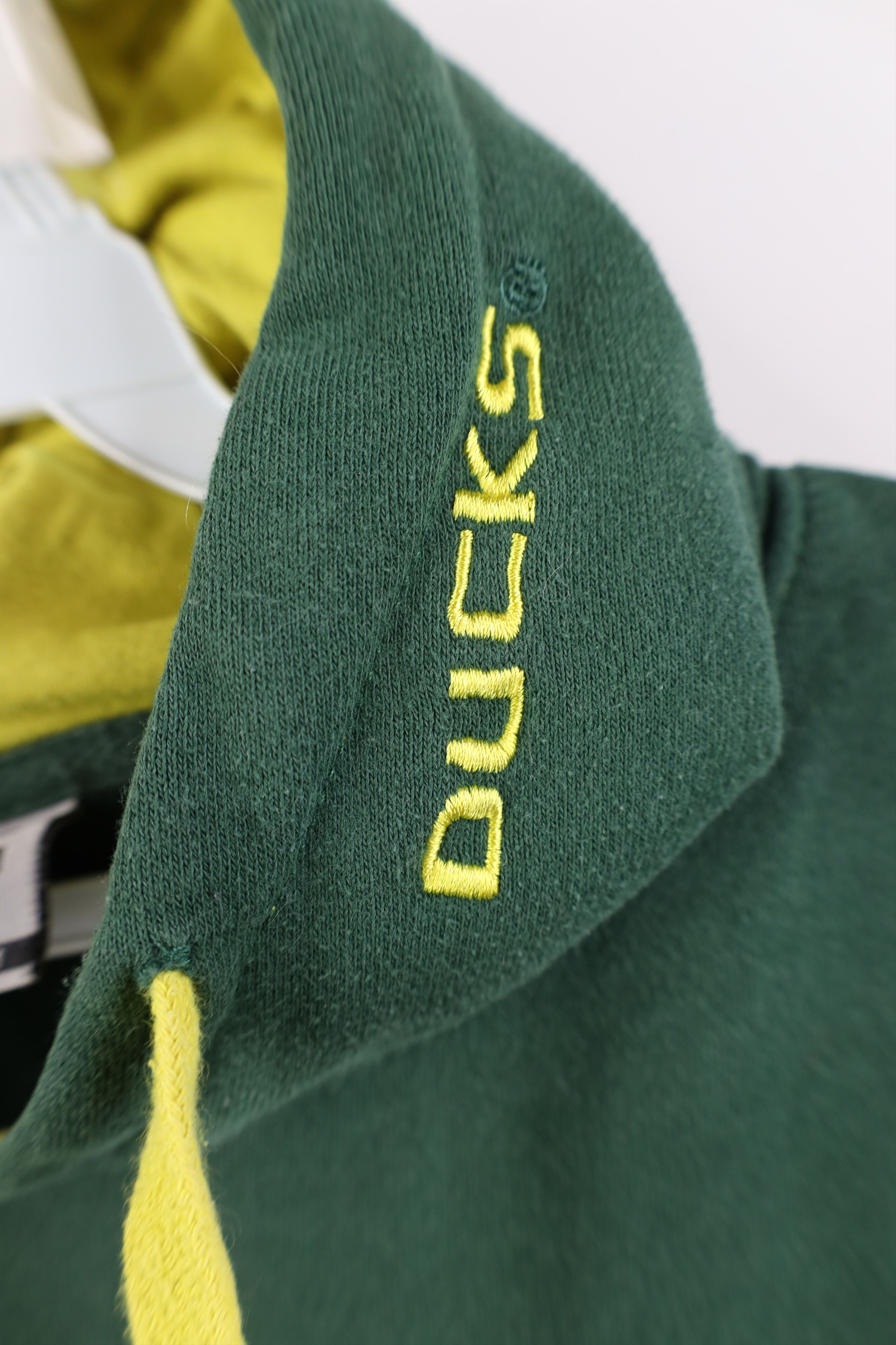 Vintage Vintage Y2K University of Oregon Hoodie Sweatshirt Green Size US M / EU 48-50 / 2 - 4 Thumbnail
