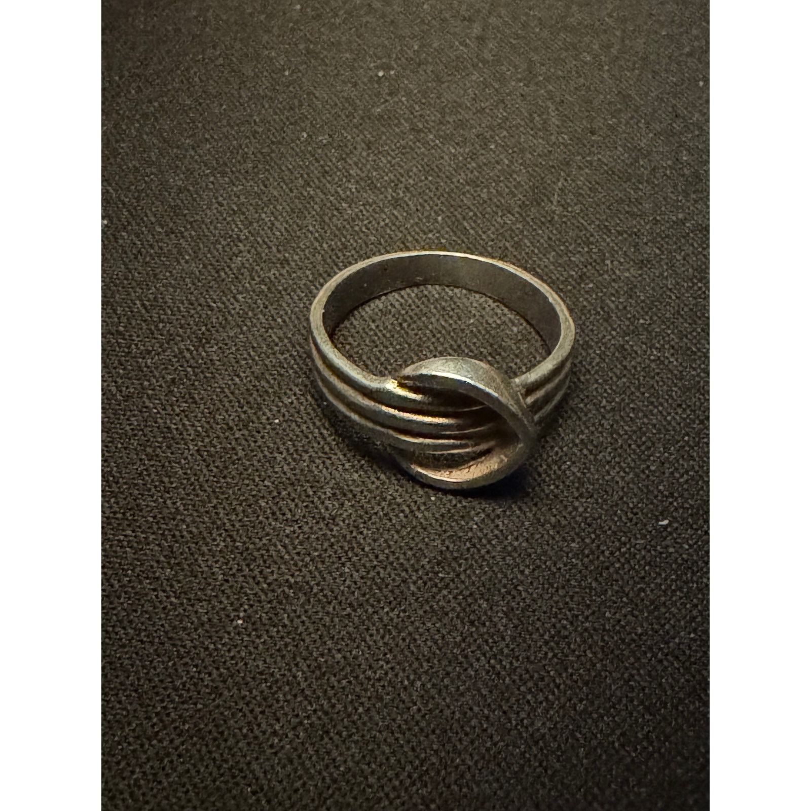 Other Vintage 925 Sterling Silver Size 7 Knot Ring Size ONE SIZE - 1 Thumbnail