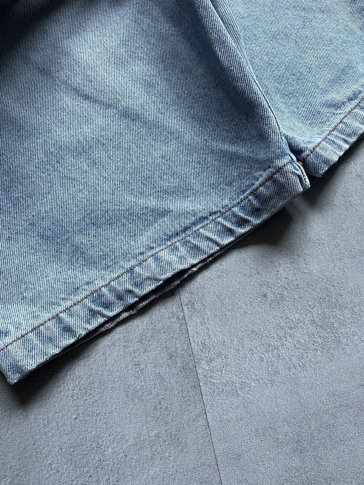 Vintage Vintage Naf Naf Baggy Blue Shorts Button Skate Outdoor 32 Size US 32 / EU 48 - 5 Thumbnail