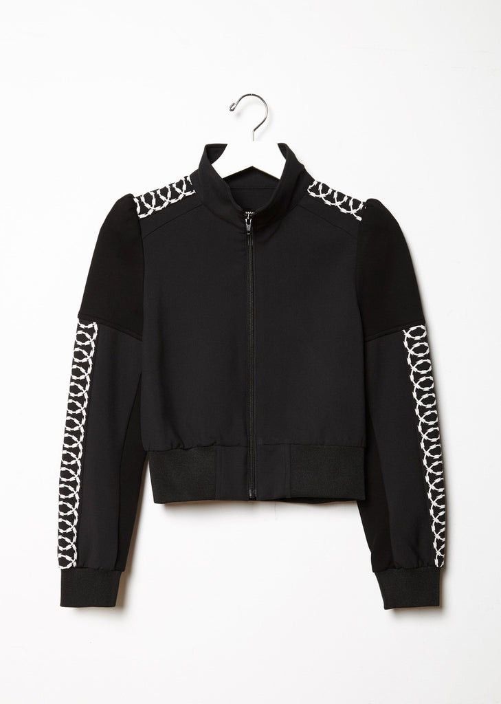 Comme des Garcons × Junya Watanabe RARE 2016 Comme des garçon junya watanabe crop track jacket Size L / US 10 / IT 46 - 6 Thumbnail