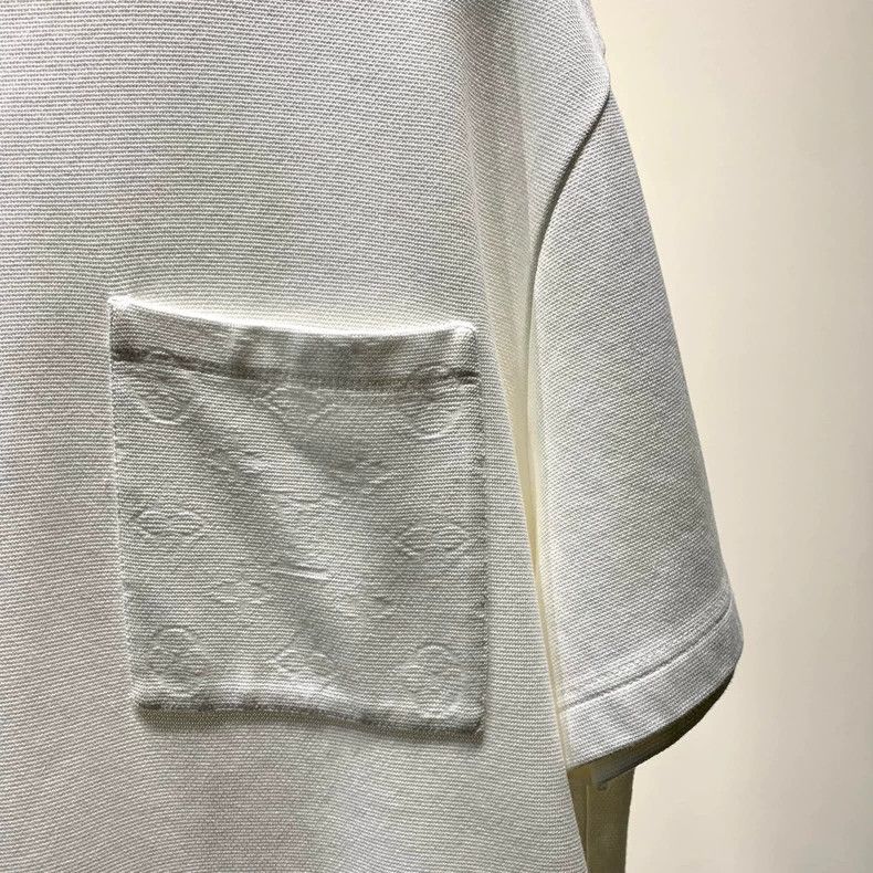 Louis Vuitton Louis Vuitton White dark stripe short sleeve Size US XL / EU 56 / 4 - 5 Thumbnail