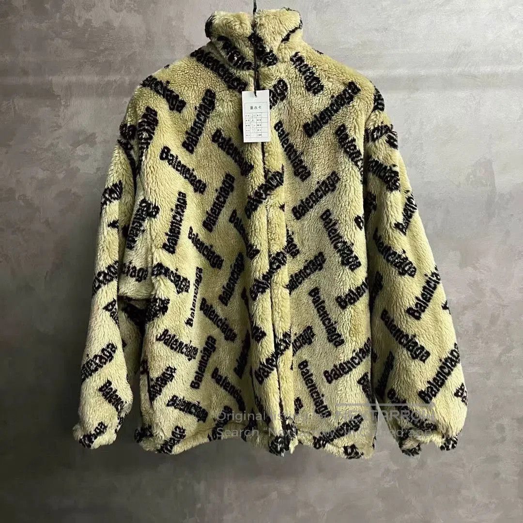 Balenciaga balenciaga multicolor high-neck zip jacket. Size US S / EU 44-46 / 1 - 1 Thumbnail