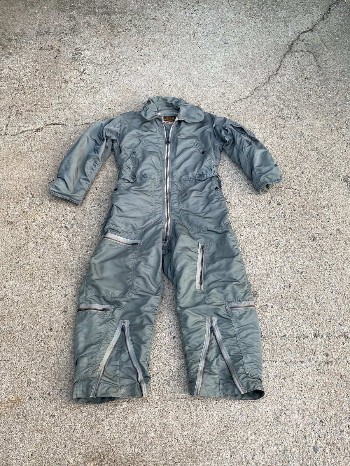 Vintage Vintage 1958 military flying AirForce rayonwool suit CWU-I/P Size US 32 / EU 48 - 1 Thumbnail