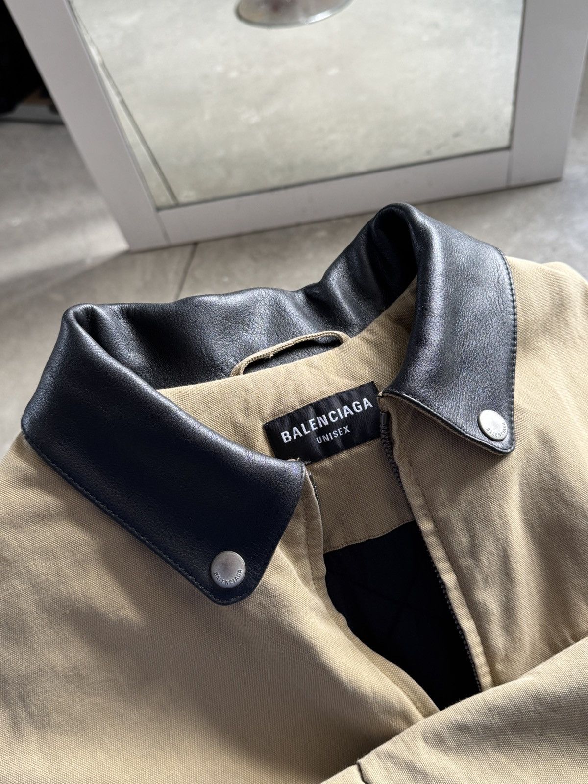 Balenciaga Balenciaga Detroit Canvas Jacket Size US S / EU 44-46 / 1 - 10 Thumbnail