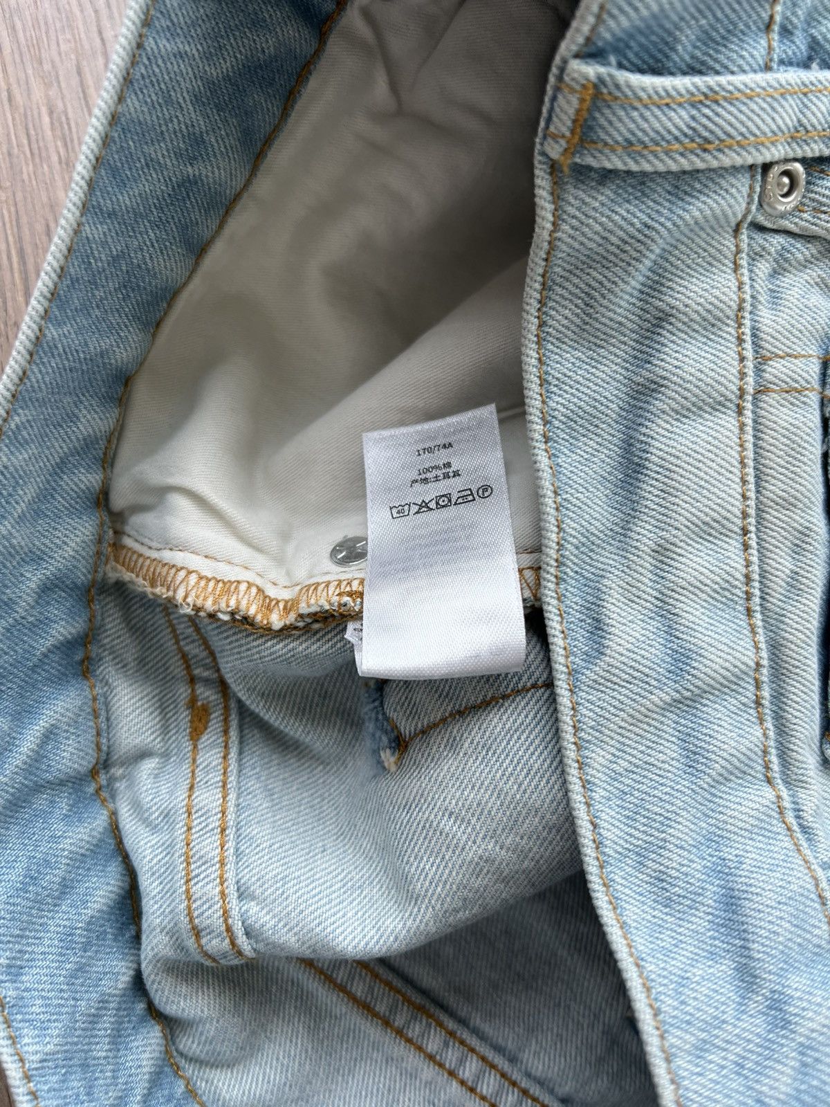 Stussy Stussy New Classic Denim Jean Light Blue 30 Size US 30 / EU 46 - 8 Thumbnail