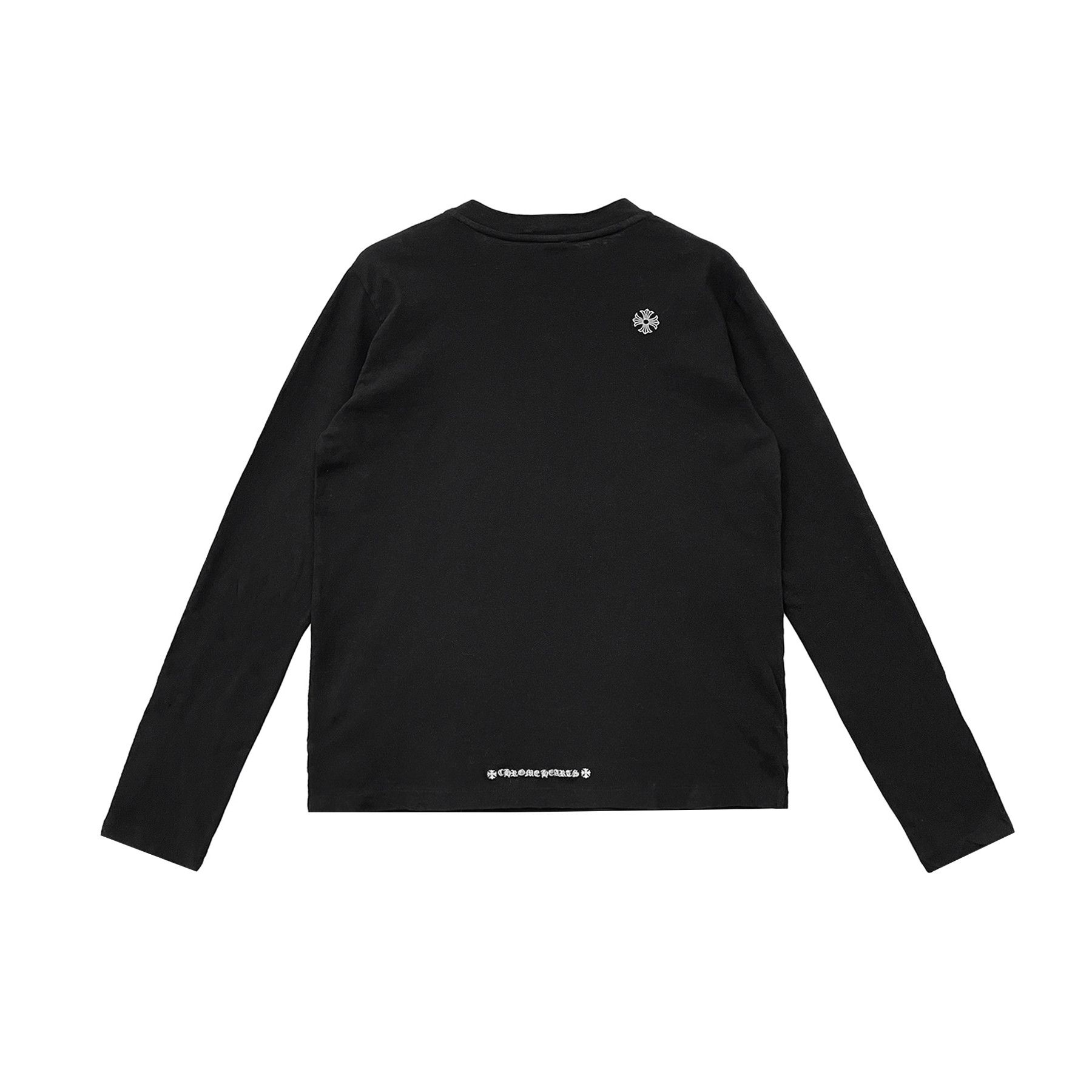 Chrome Hearts Chrome Hearts Dagger Cross Logo Embroidered Long Sleeve Tee Size S / US 4 / IT 40 - 2 Thumbnail
