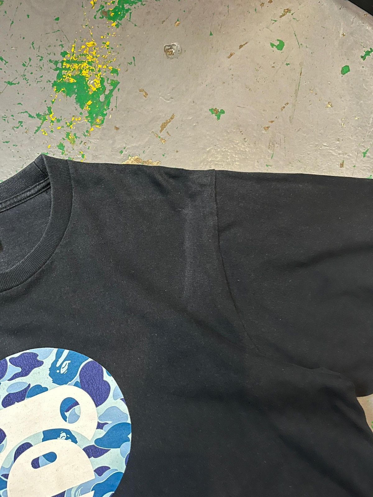 Bape Bape baby milo by bathing ape camo tshirt Size US M / EU 48-50 / 2 - 12 Thumbnail