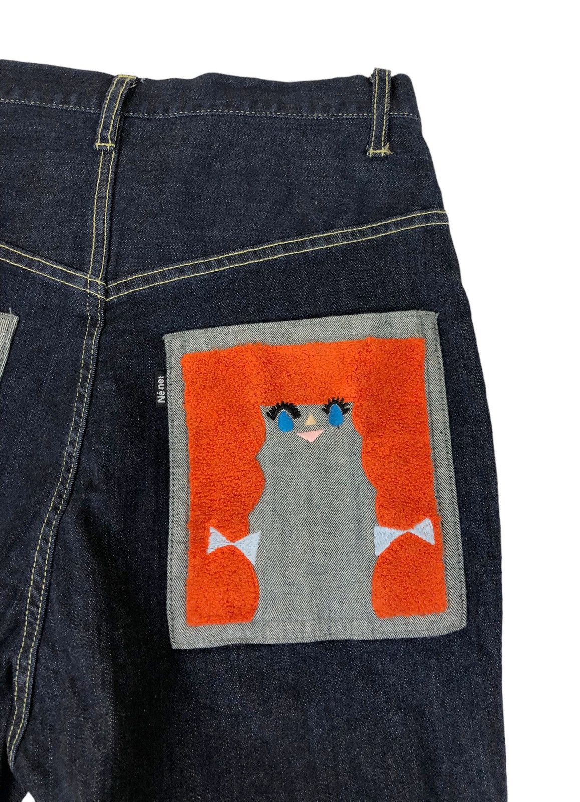 Ne-Net Ne Net by ISSEY MIYAKE Rare Pocket Design Jeans Size US 29 - 10 Thumbnail