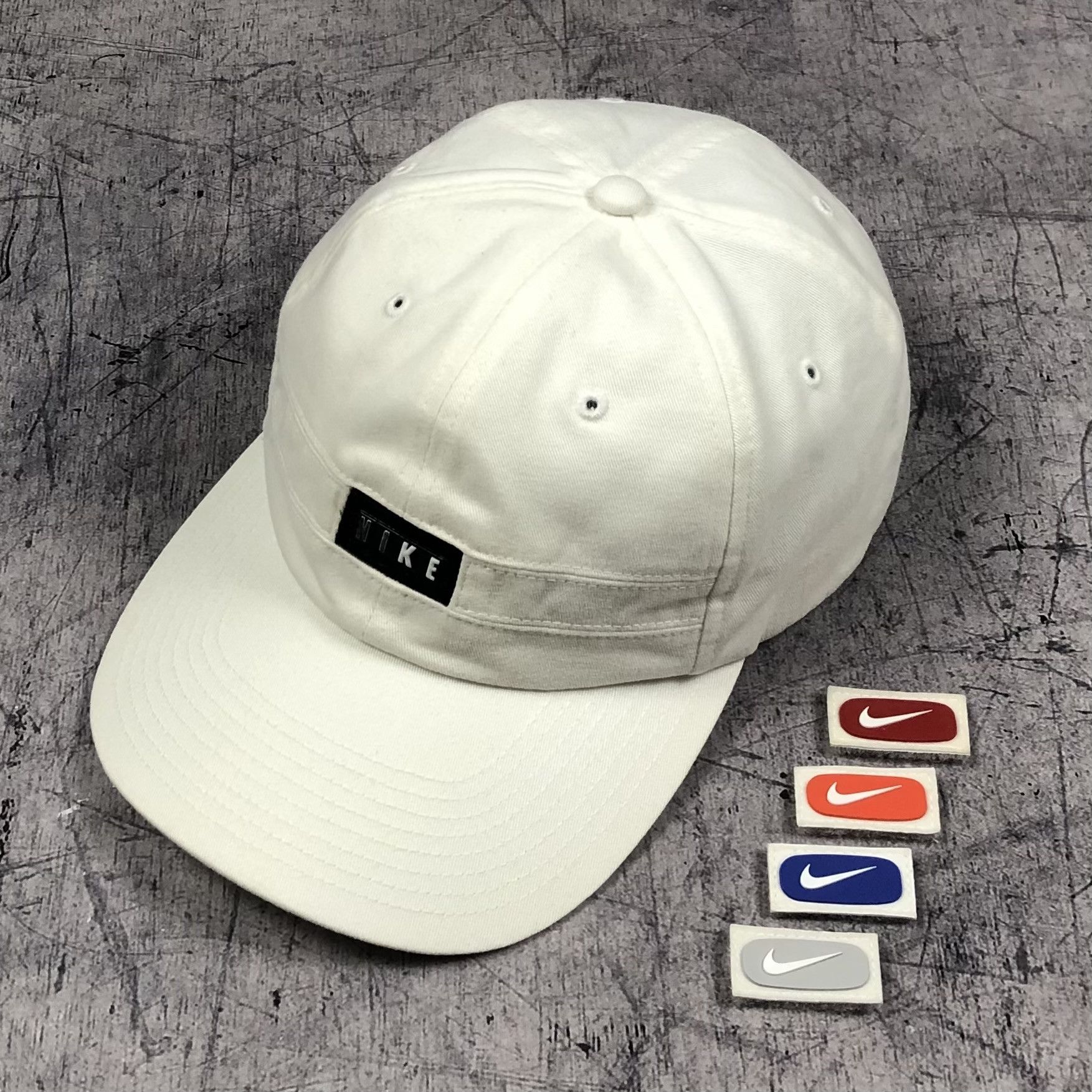 Nike Vintage Nike 5IN1 Cap Removable Swoosh Rare Size ONE SIZE - 6 Thumbnail
