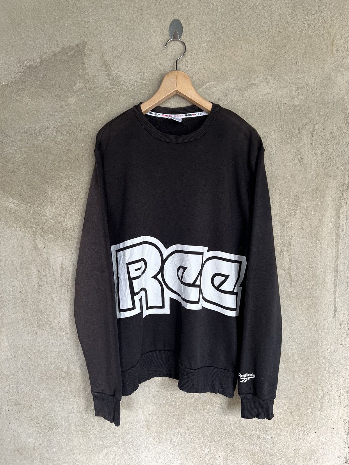 Reebok Reebok Classic Spell Out Sweatshirt Size US M / EU 48-50 / 2 - 2 Thumbnail