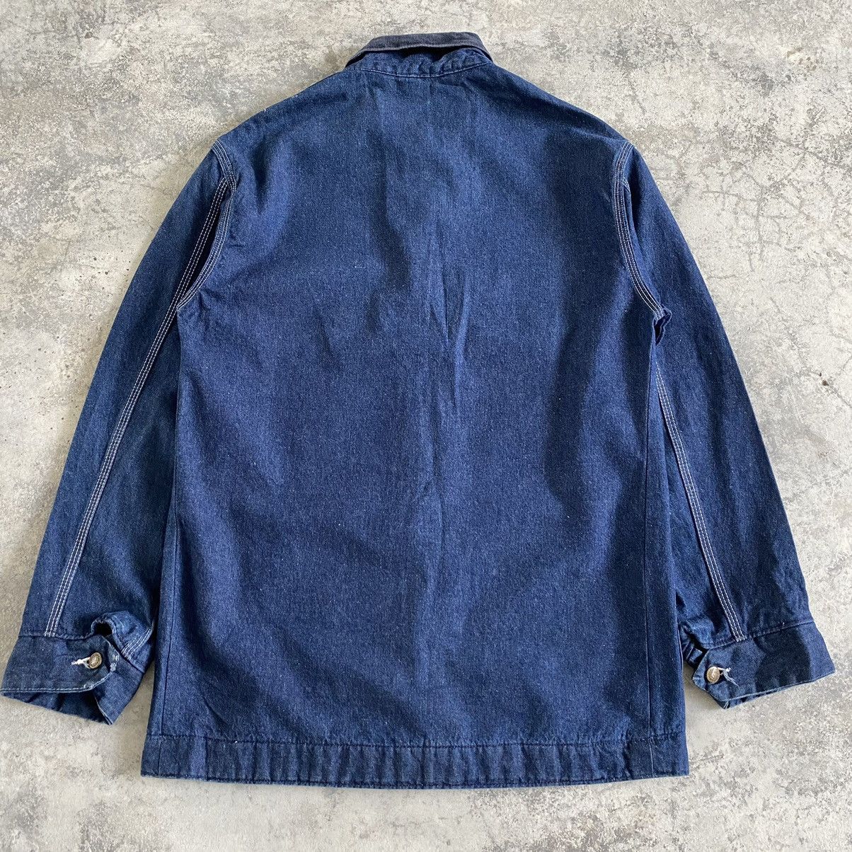 Vintage Vintage Sears Roebuck Barn Chore Work Denim Jacket Size US M / EU 48-50 / 2 - 10 Thumbnail