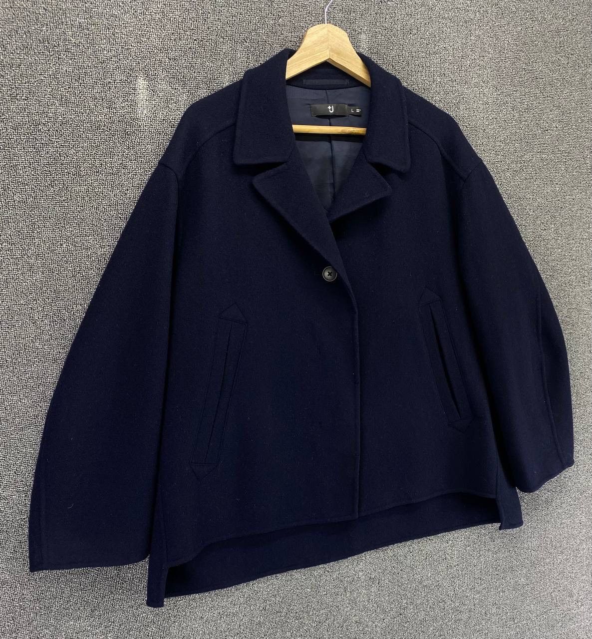 Jil Sander Jill Sander x Uniqlo Beigi Wool Coat Jacket Size L / US 10 / IT 46 - 3 Thumbnail