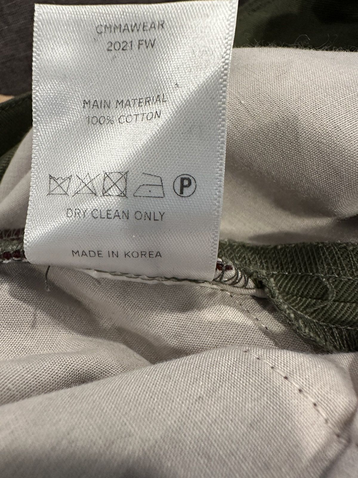 CMMAWEAR Cmmawear Calathea Pants Green Size Large Size US 34 / EU 50 - 5 Thumbnail