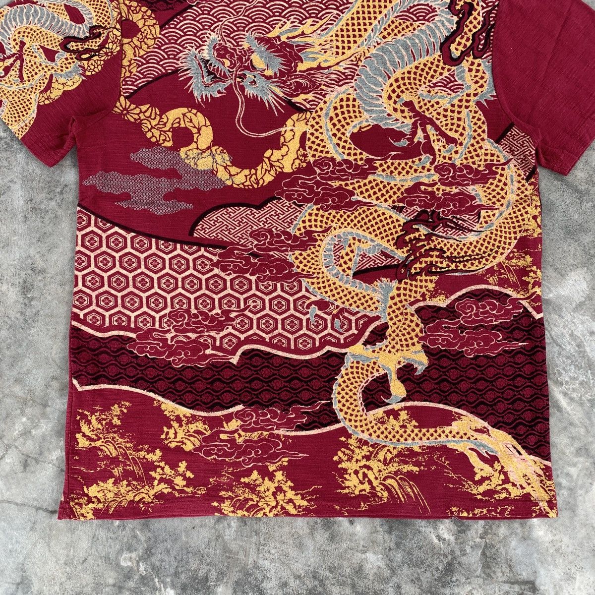 Karakuri Tamashii Karakuri Tamashi Dragon AOP Japan Designer Tshirt Size US L / EU 52-54 / 3 - 12 Thumbnail