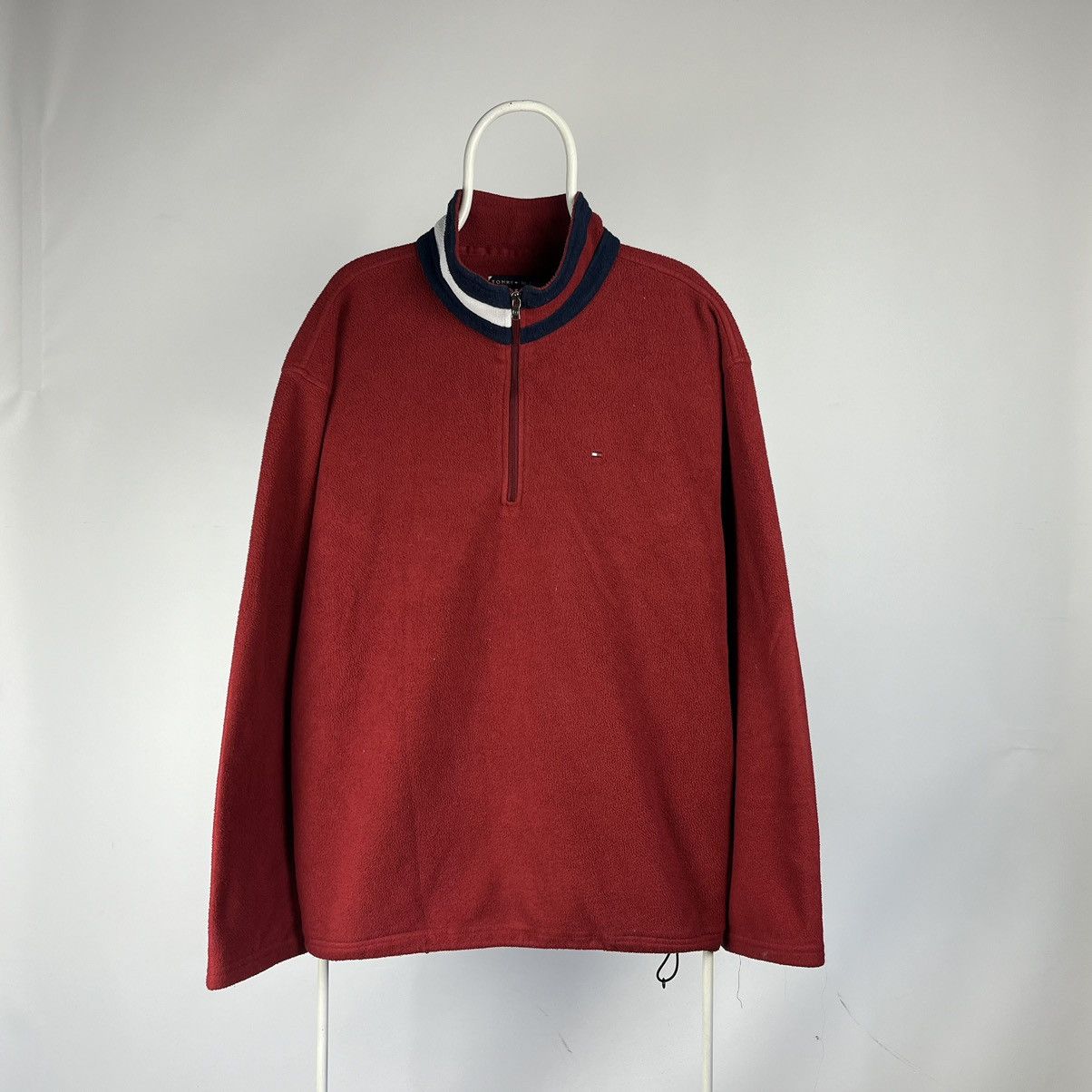 Tommy Hilfiger Tommy Hilfiger fleece jacket Sherpa 1/4 zip size XXLARGE Size US XXL / EU 58 / 5 - 1 Thumbnail