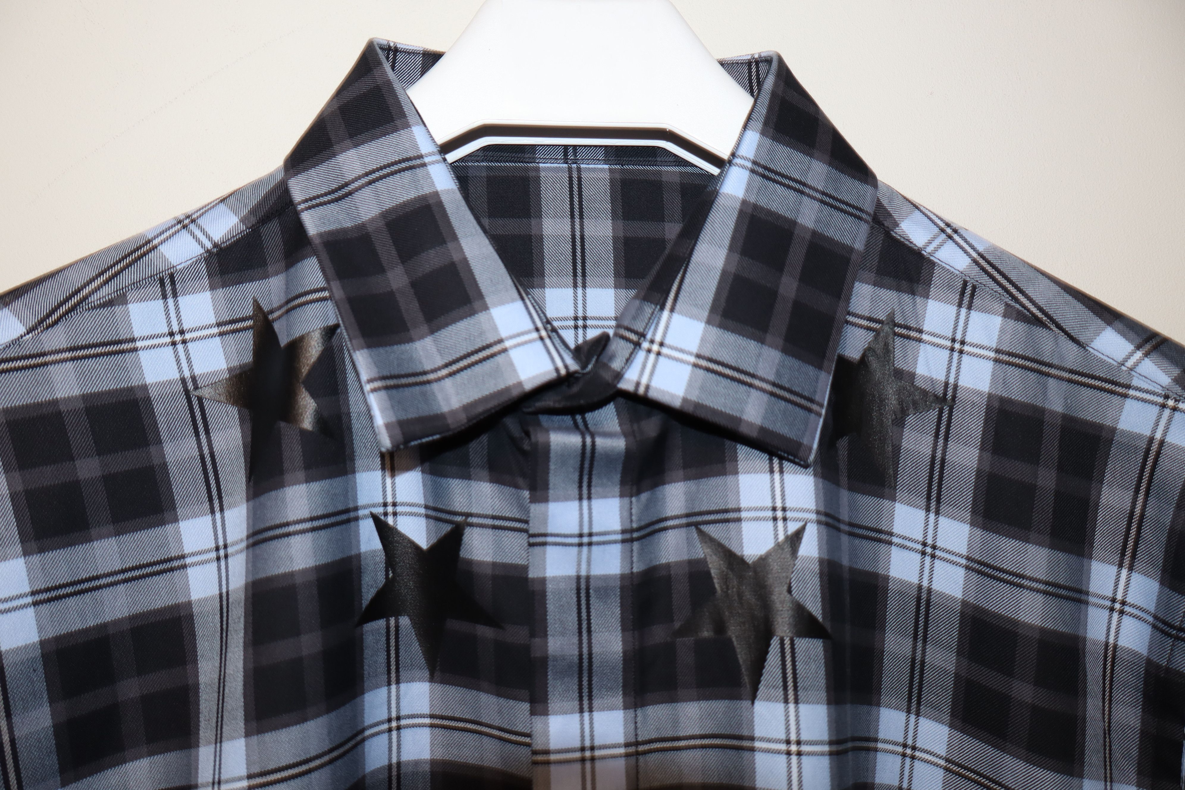 Givenchy star print check shirt Size US S / EU 44-46 / 1 - 2 Thumbnail