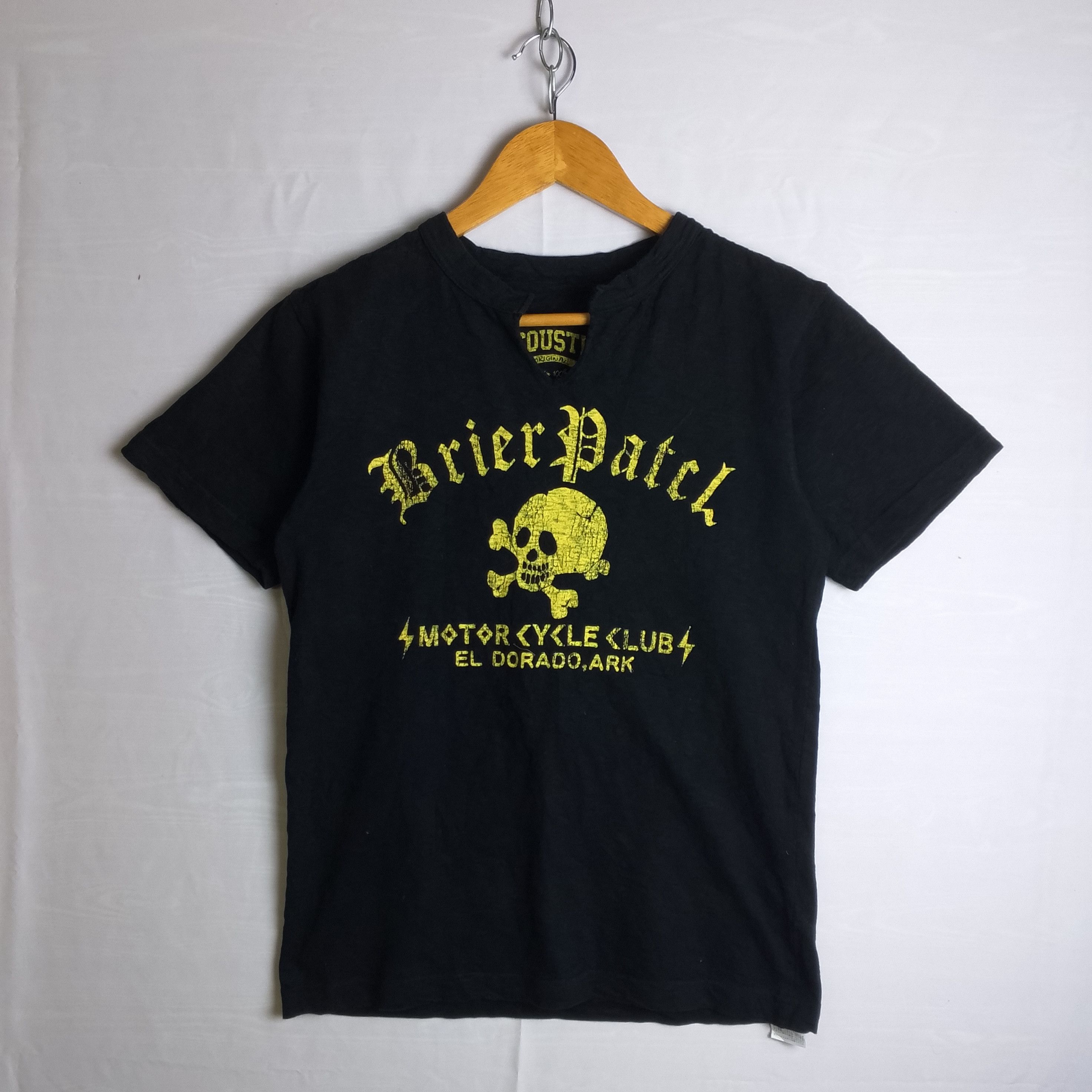 Beauty Beast Acoustic Brier Patch Motorcycle Club Skull Crossbone Size US S / EU 44-46 / 1 - 1 Thumbnail