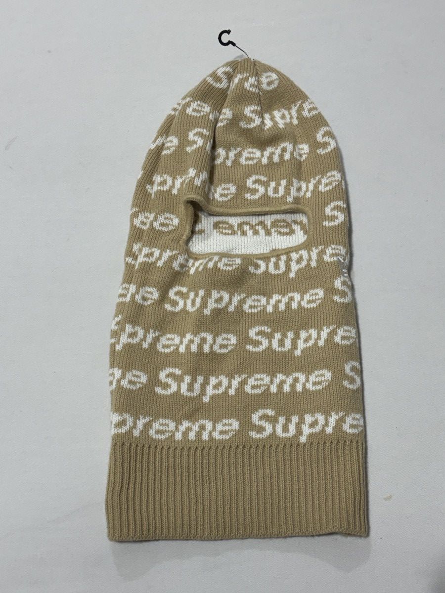 Supreme Supreme New Era Repeat Balaclava Size ONE SIZE - 1 Thumbnail