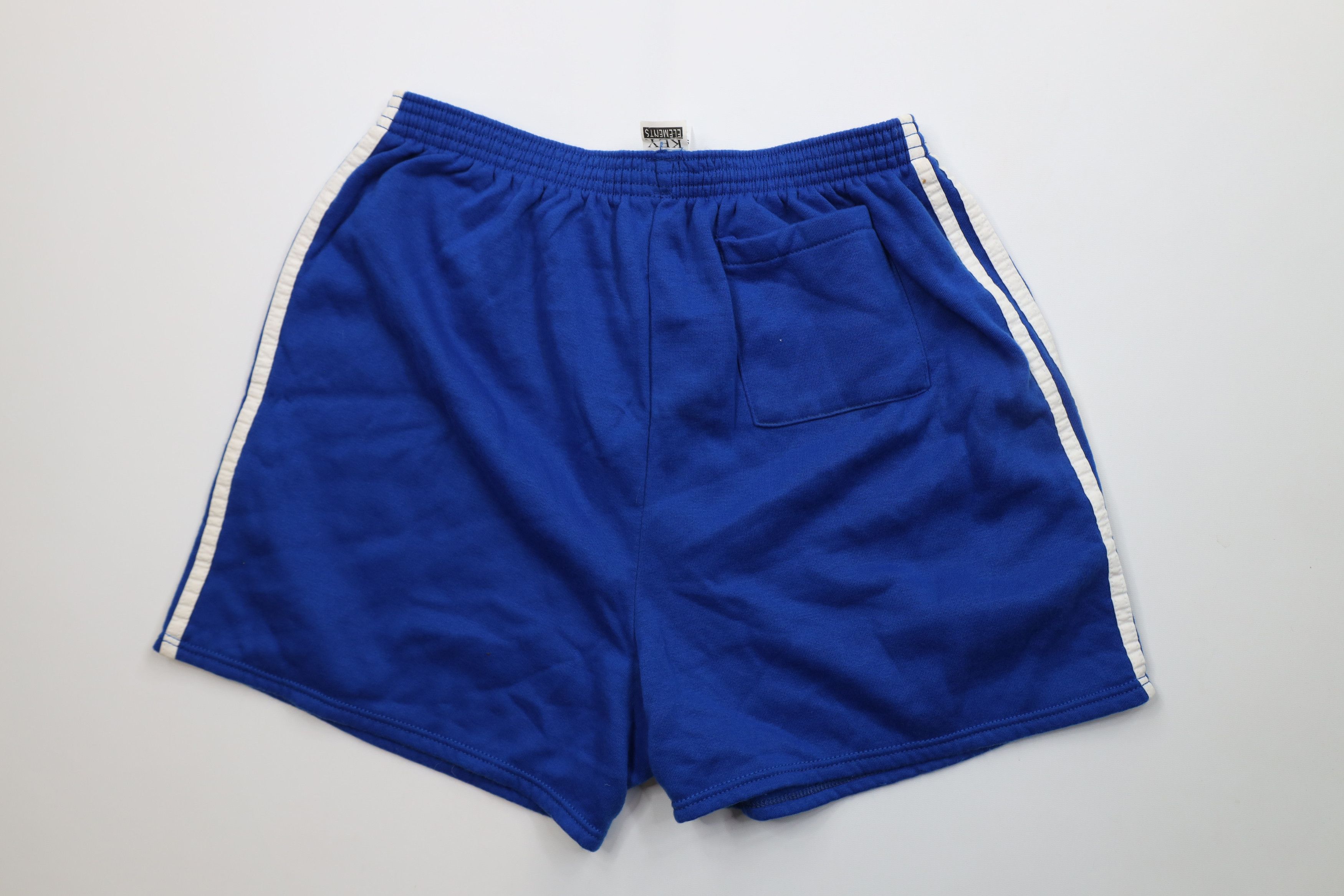 Vintage Vintage 70s 80s Streetwear Sweatpants Short Shorts Blue USA Size US 36 / EU 52 - 8 Thumbnail