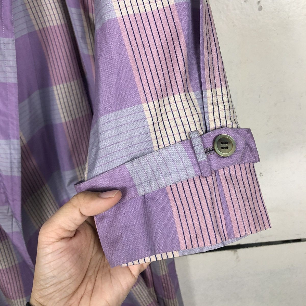 Issey Miyake 🔥VINTAGE 70’s ISSEY MIYAKE LONG JACKET TARTAN DESIGN RUNWAY Size US M / EU 48-50 / 2 - 15 Thumbnail