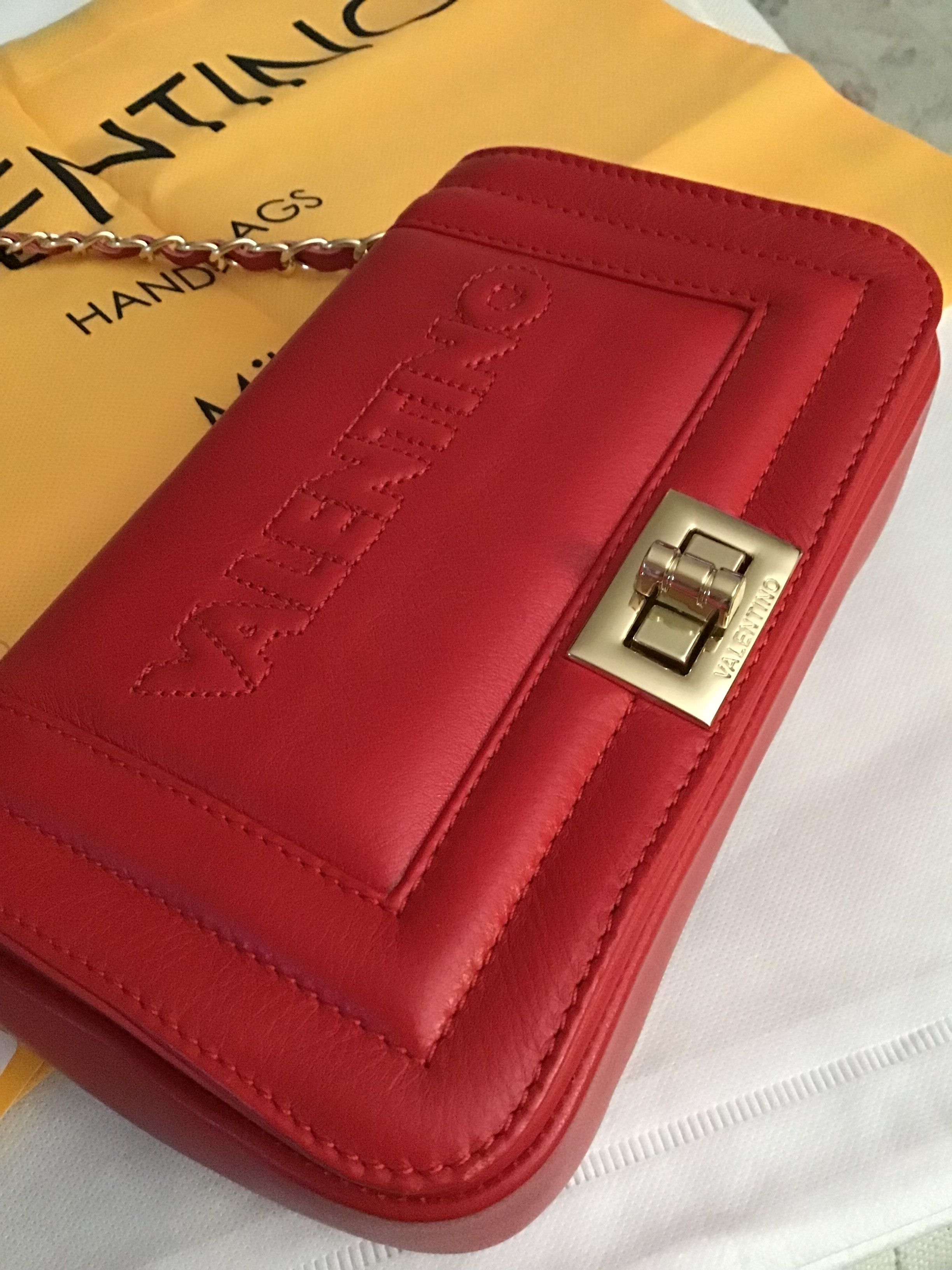 Mario Valentino BEATRIZ EMBOSSED LEATHER CROSSBODY Size ONE SIZE - 12 Thumbnail