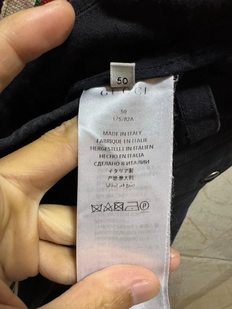 Gucci GucciSide logo school uniform workwear pants 2503-Nextarrow Size US 34 / EU 50 - 5 Thumbnail