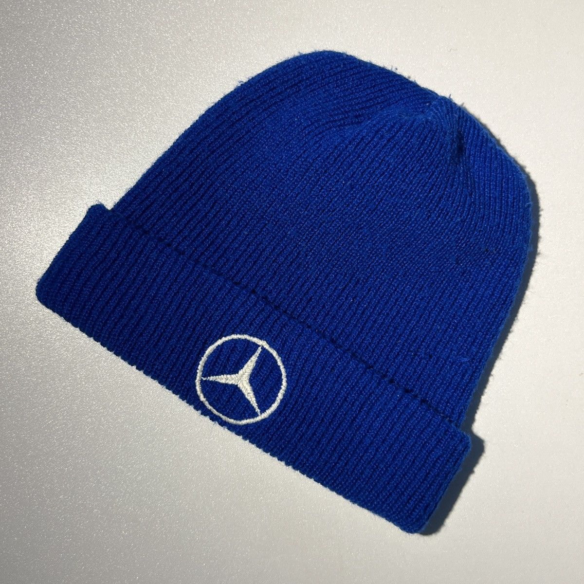 Other Vintage 90s Mercedes Benz Logo Beanie Size ONE SIZE - 1 Thumbnail