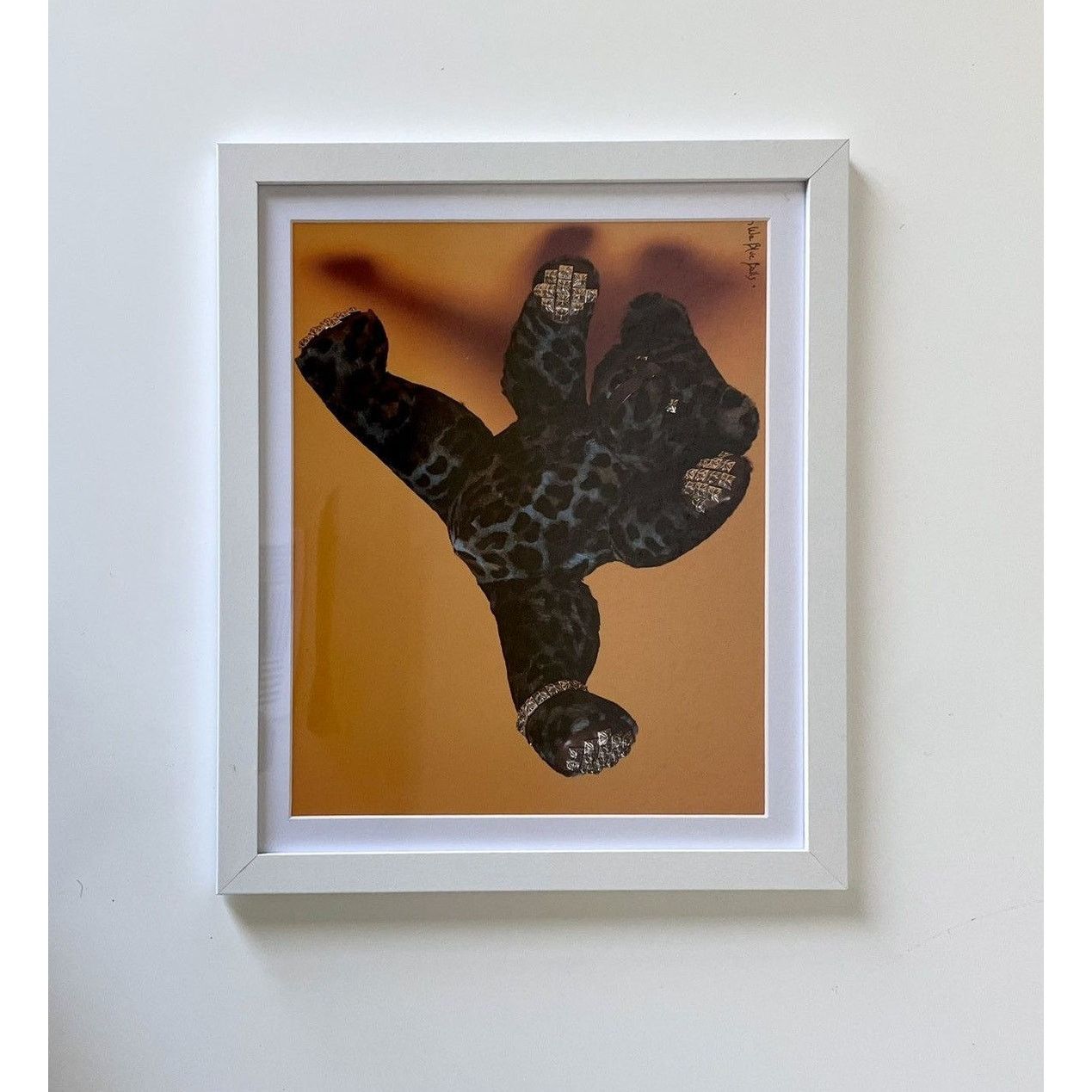 Chrome Hearts × Vintage Chrome Hearts teddy bear 9x11 Framed poster Size ONE SIZE - 1 Thumbnail