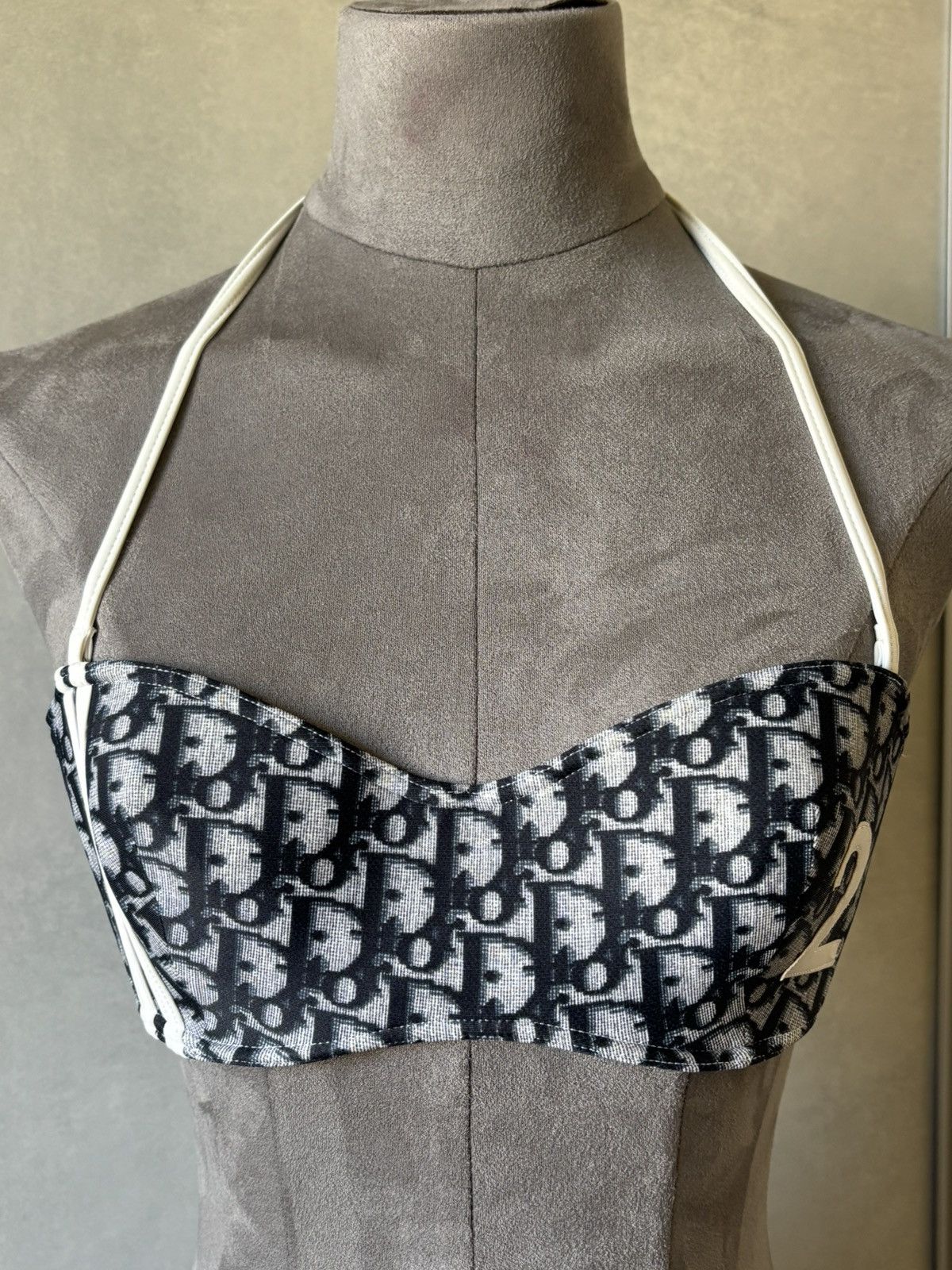 Dior Christian Dior Oblique “Trotter” Bikini Set – 85C – Vintage Size ONE SIZE - 2 Thumbnail