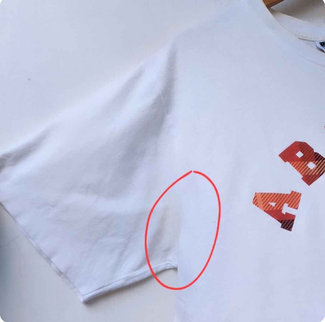 Bape BAPE HEAD PLAID TSHIRT Size US L / EU 52-54 / 3 - 13 Thumbnail