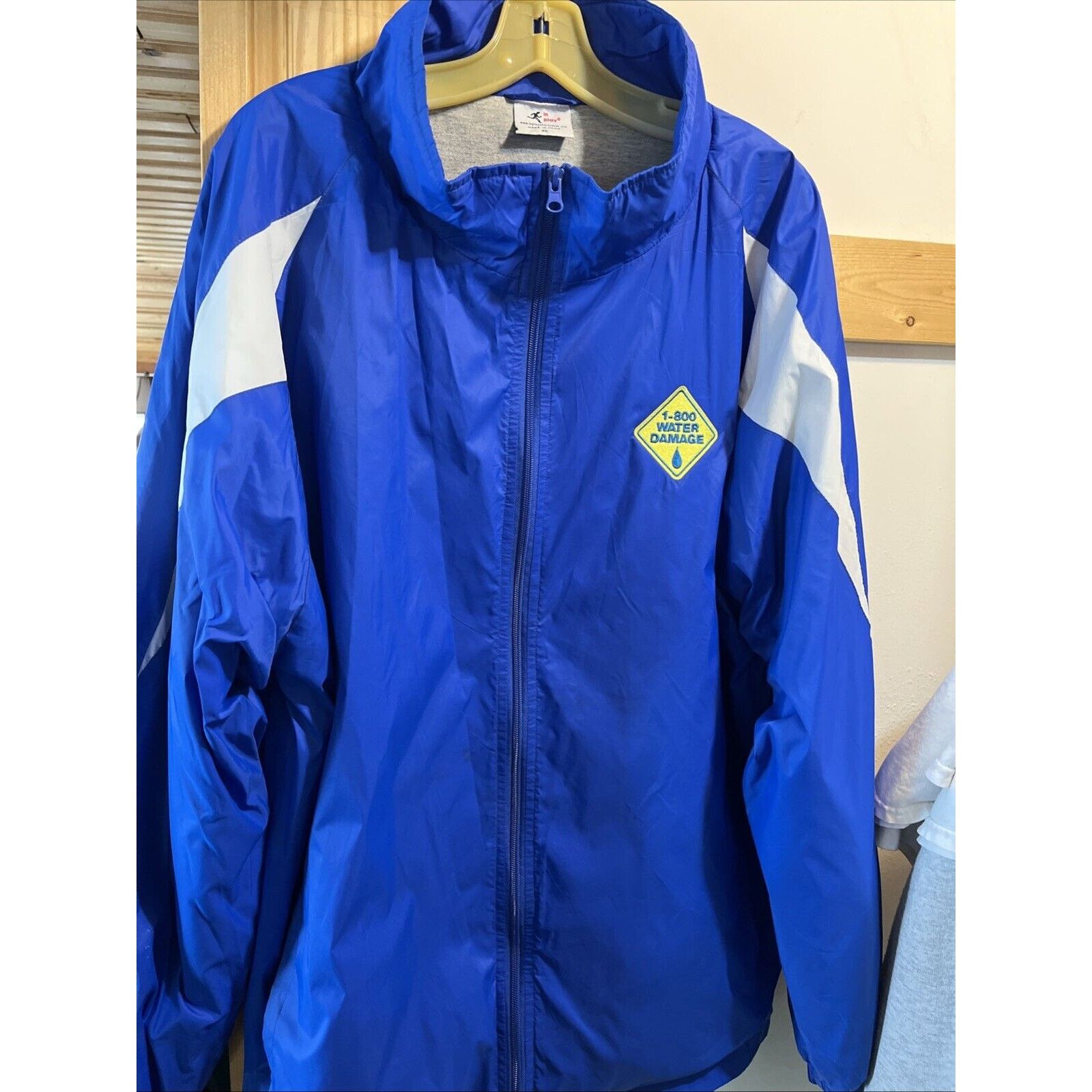 Other In Play Vintage Windbreaker Water Damage Jacket Blue Mens XL Size US XL / EU 56 / 4 - 9 Thumbnail