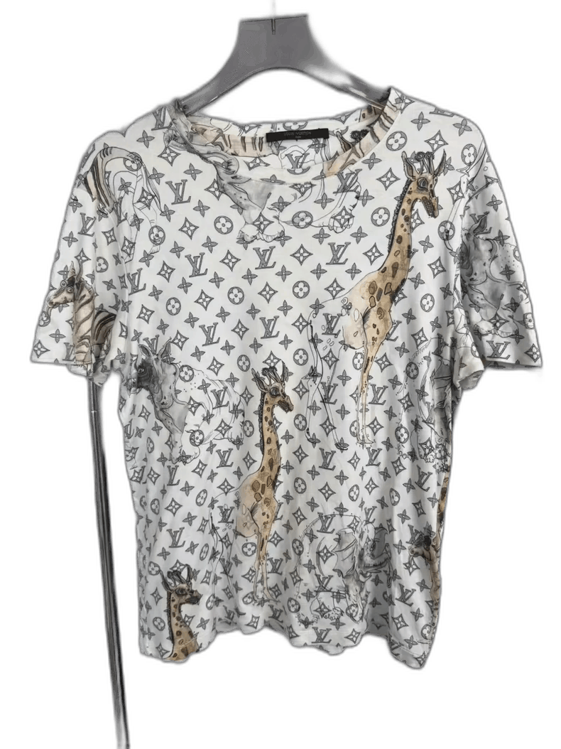 Louis Vuitton Louis Vuitton Animal Print Short Sleeve Shirt-yf Size US M / EU 48-50 / 2 - 1 Thumbnail