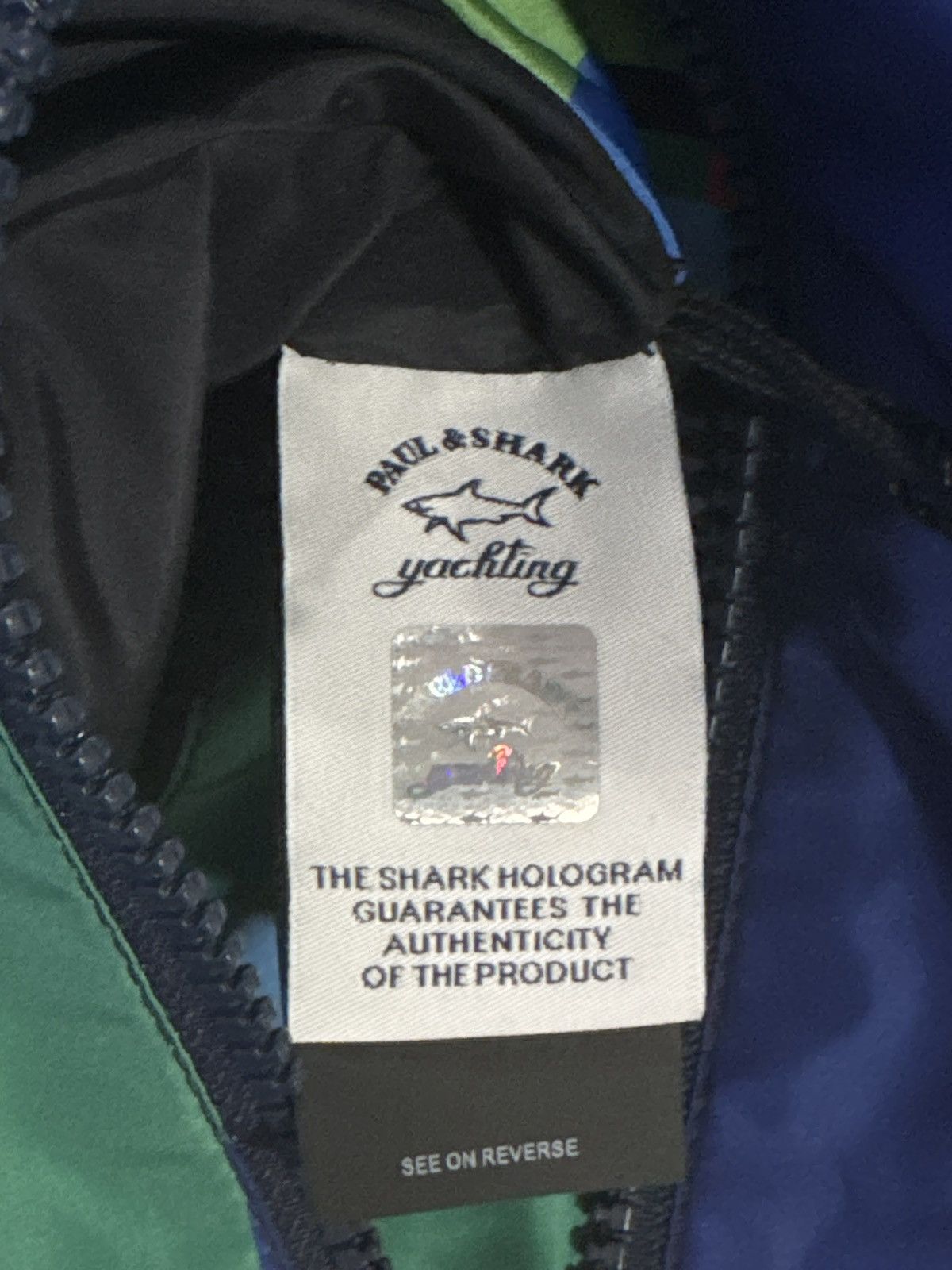 Paul & Shark Paul & Shark Multicolor Reversible Jacket Size US L / EU 52-54 / 3 - 4 Thumbnail